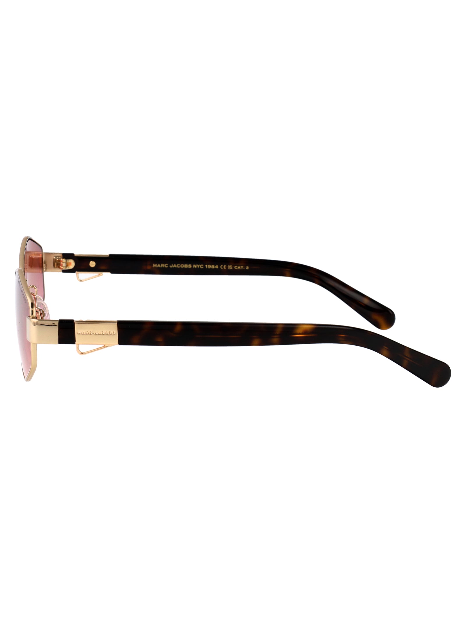 MARC JACOBS Chic Metal Sunglasses for Women - FW25 Collection