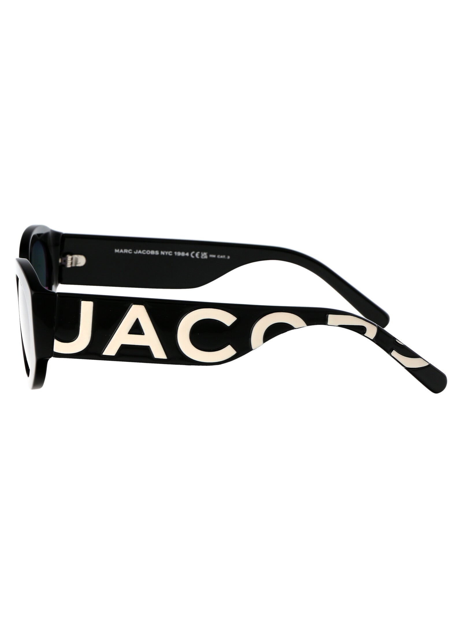 MARC JACOBS Cat Eye Sunglasses with Grey Lenses