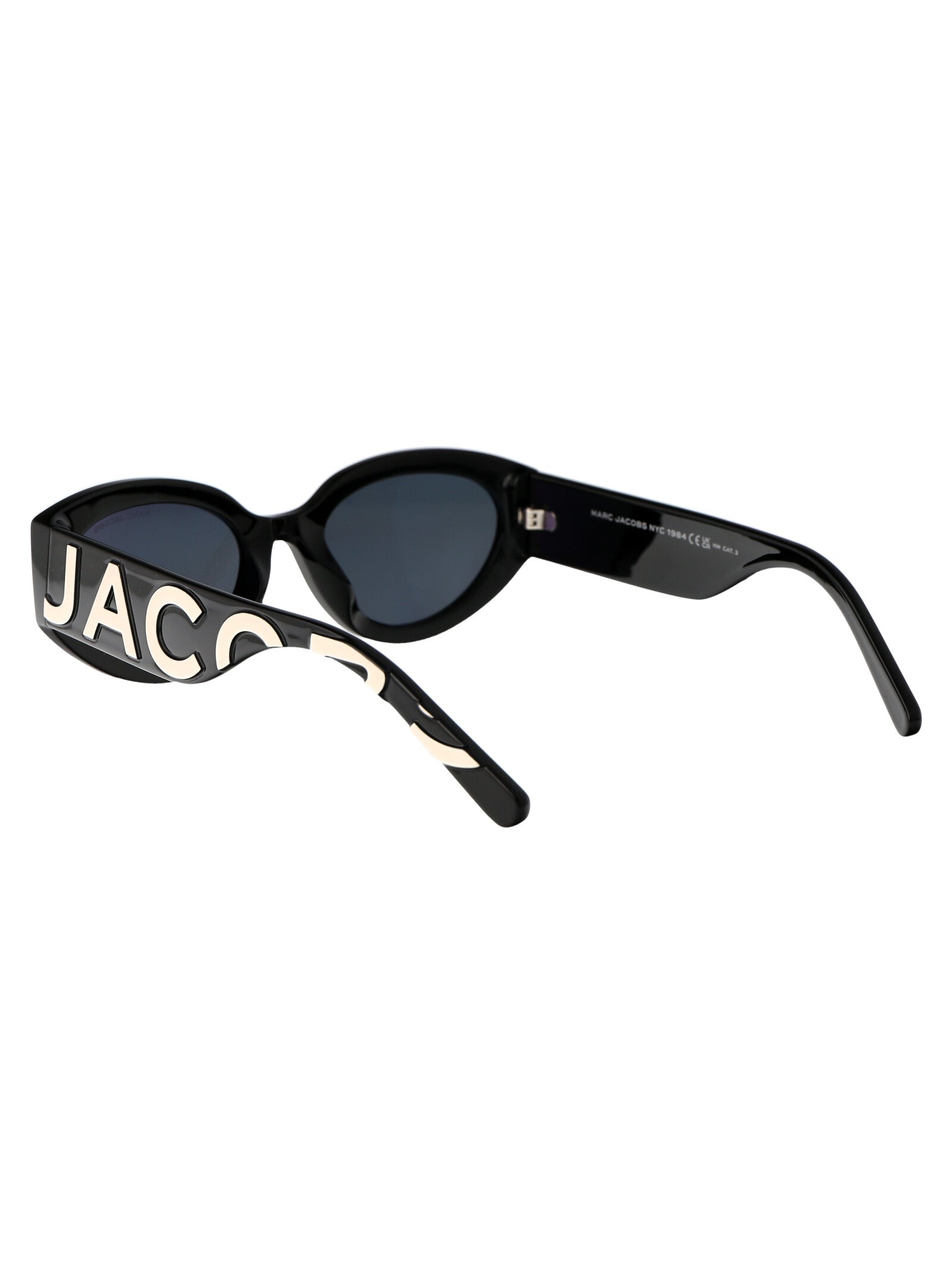 MARC JACOBS Cat Eye Sunglasses with Grey Lenses