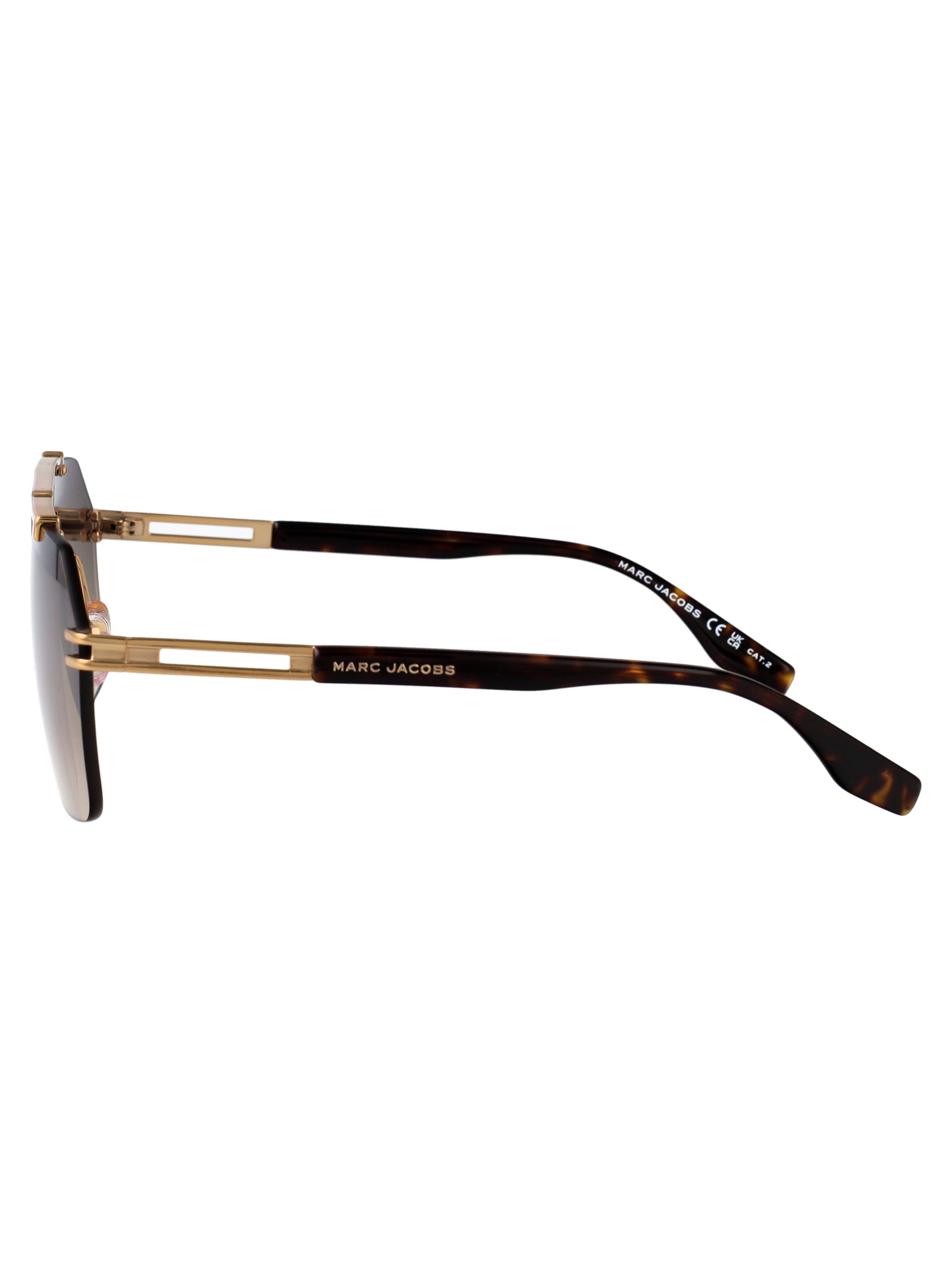 MARC JACOBS Men's Titanium Havana Sunglasses