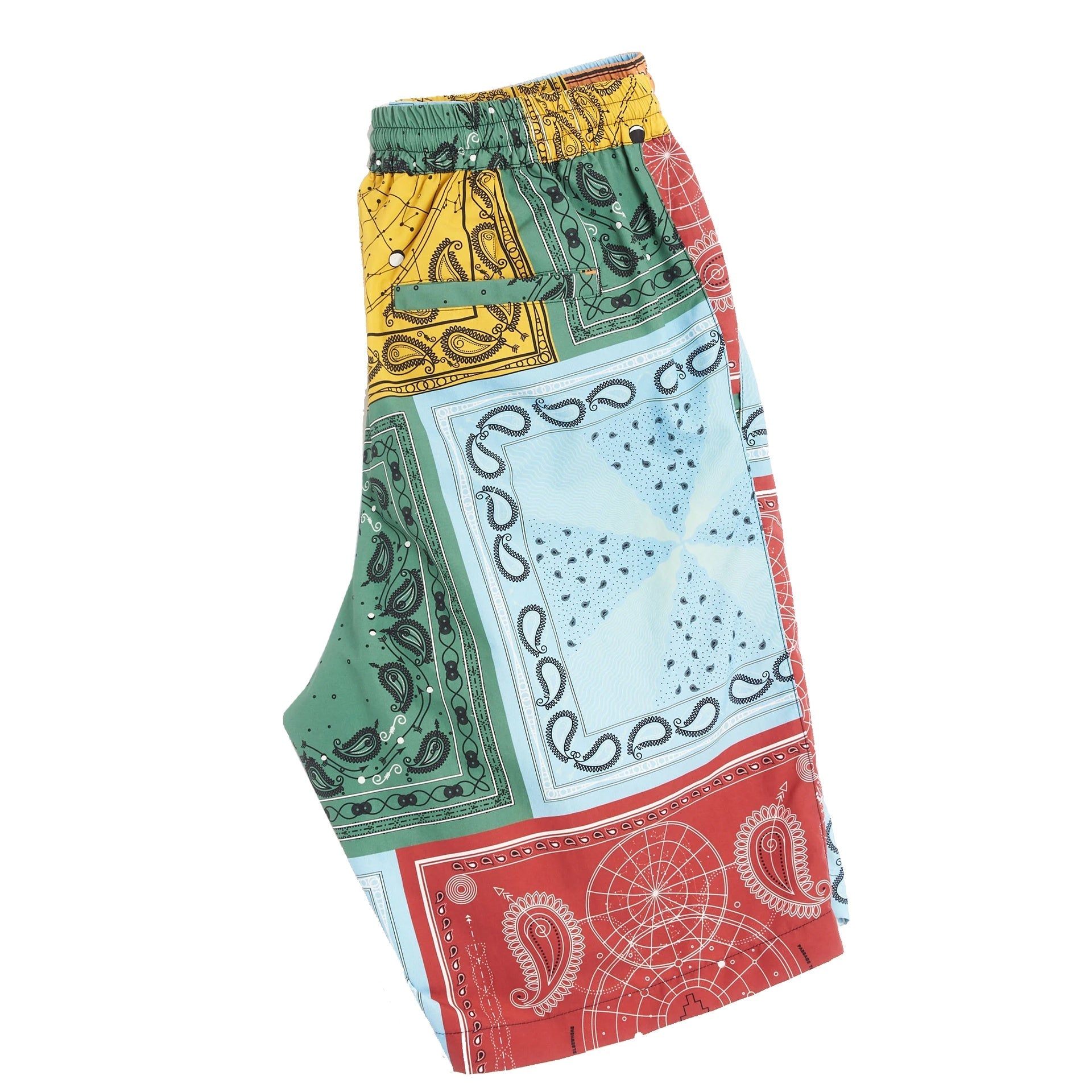 MARCELO BURLON COUNTY OF MILAN All Over Bandana Mini Shorts