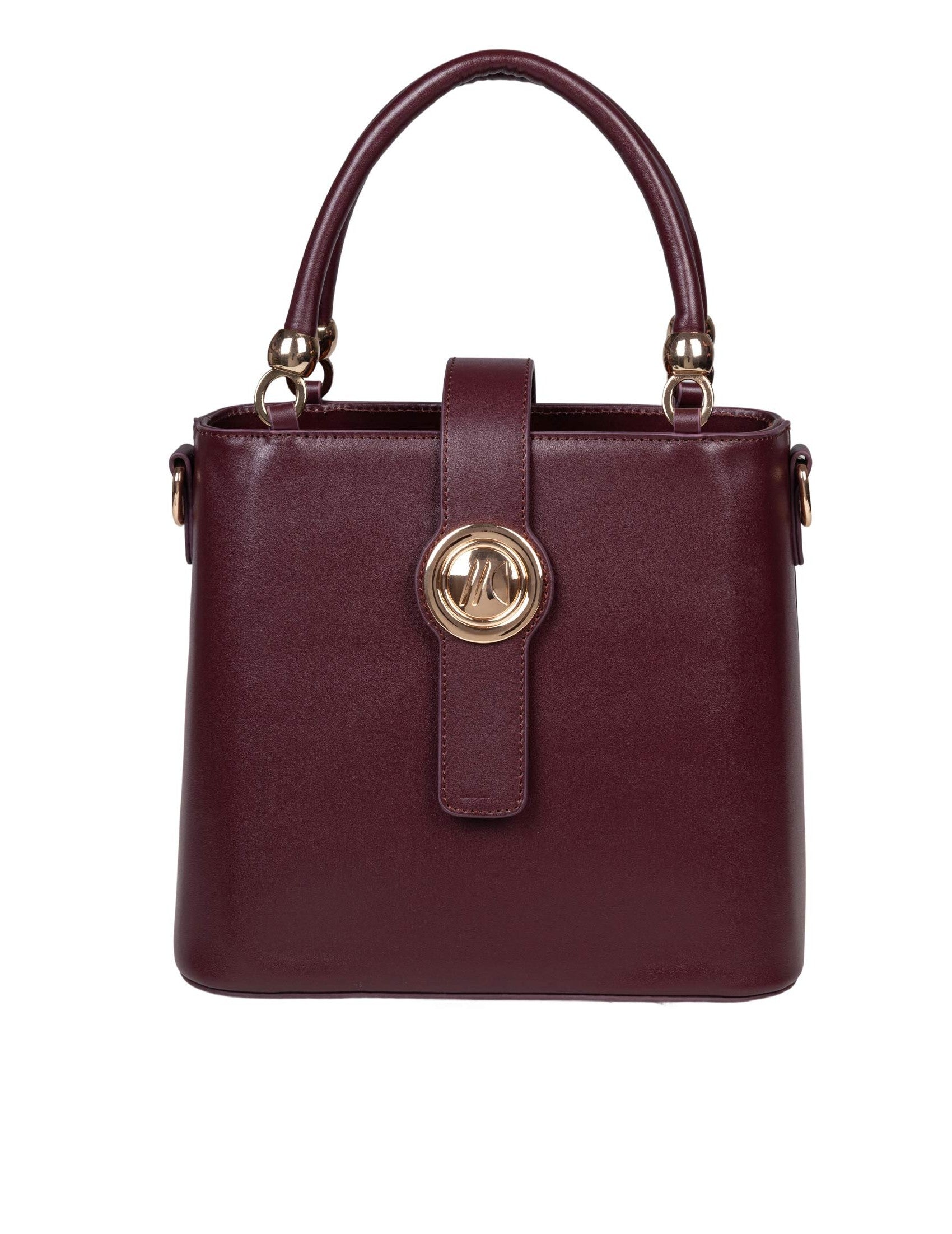MARCO CASTELLI Stylish Mini Handbag with Double Leather Handles