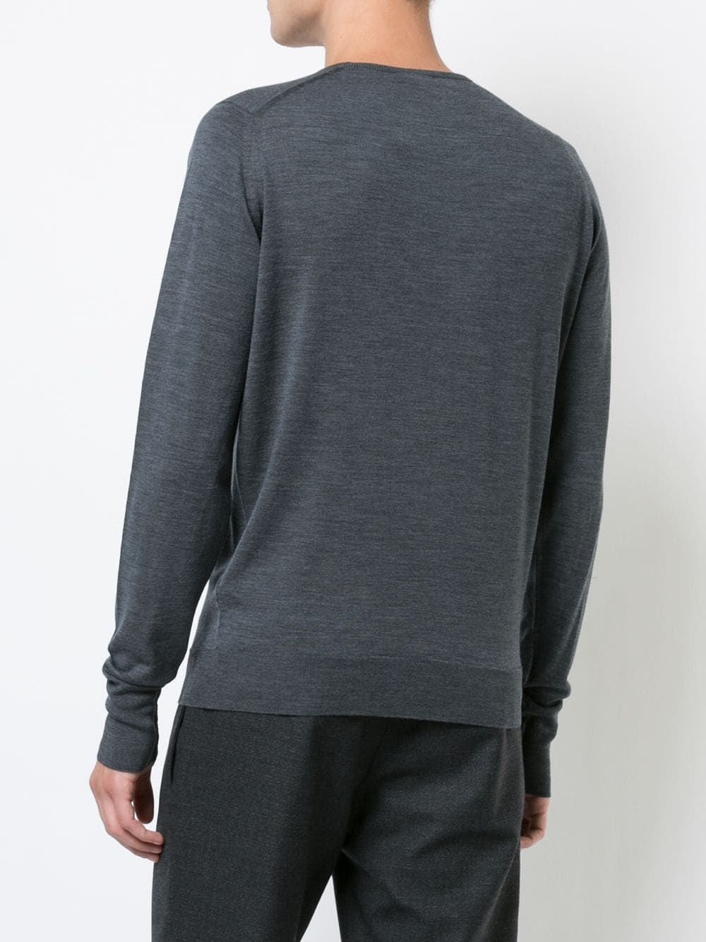 JOHN SMEDLEY Extra Fine Merino Wool Jumper for Men