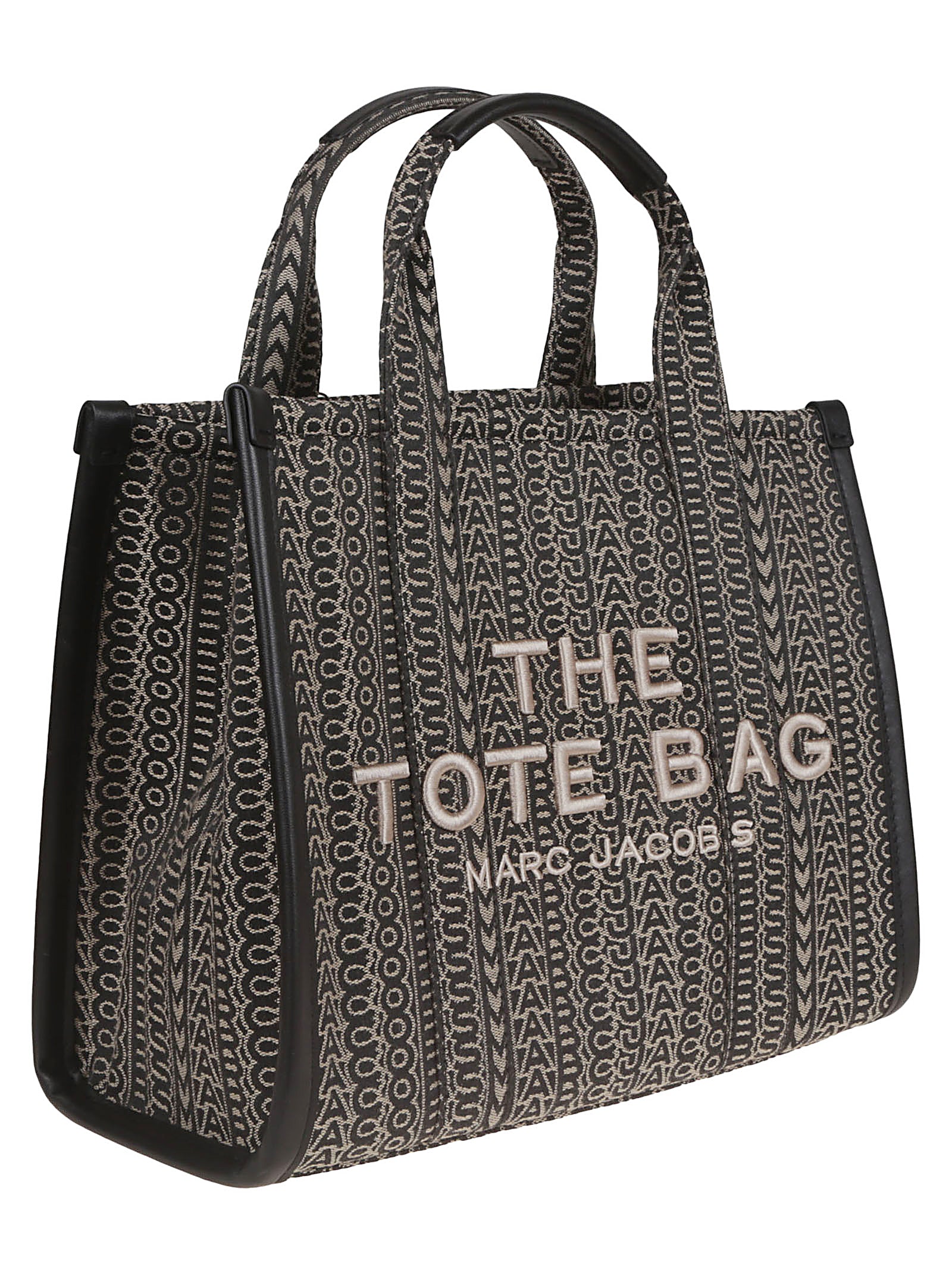 MARC JACOBS Jacquard Tote Handbag - Medium Size