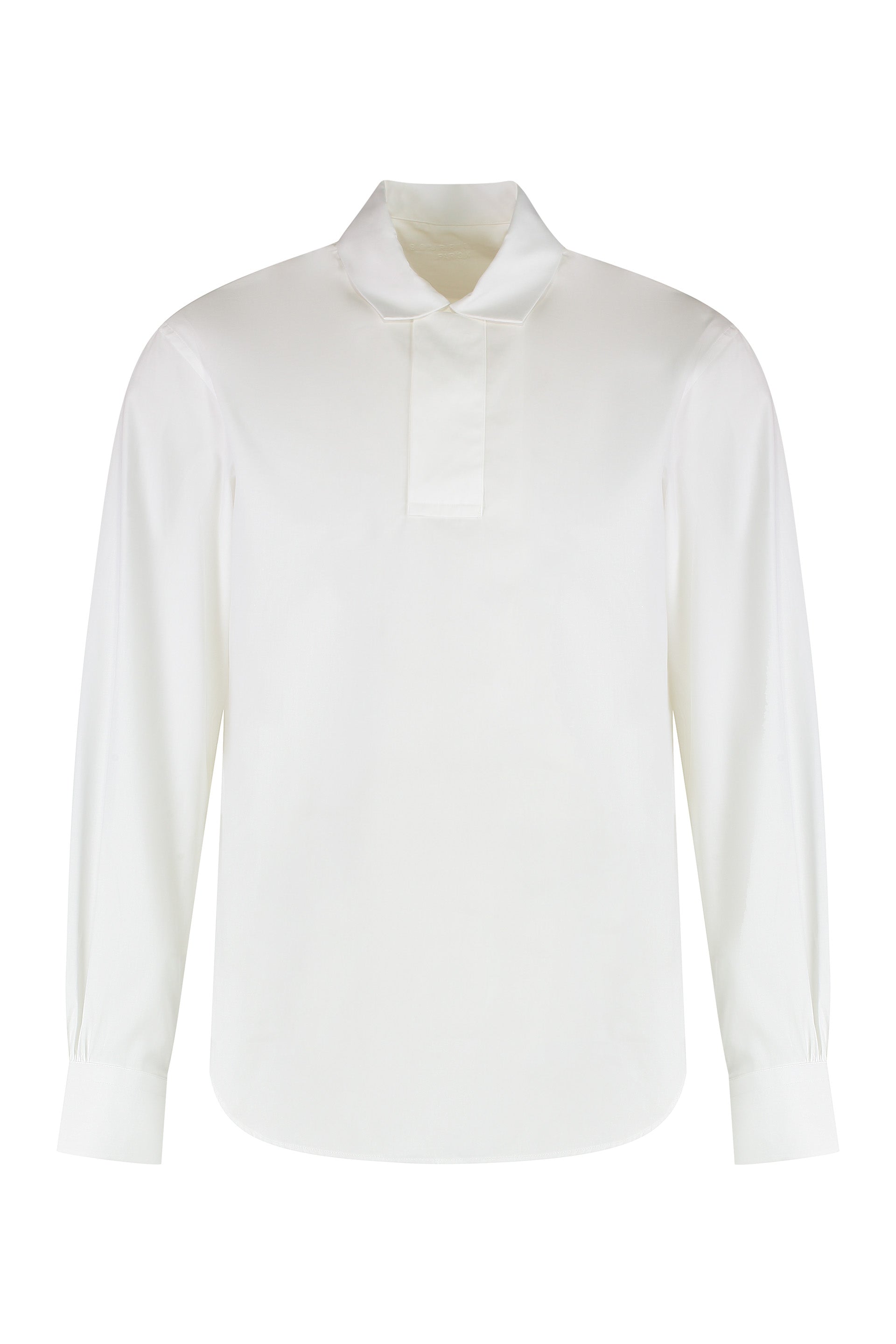 BOURRIENNE Rounded Hem Cotton Shirt for Men - FW23