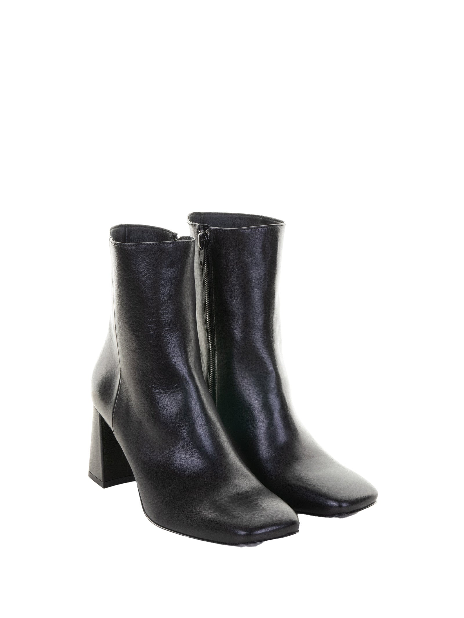 GUGLIELMO ROTTA Nappa Ankle Boot with Heel for Women