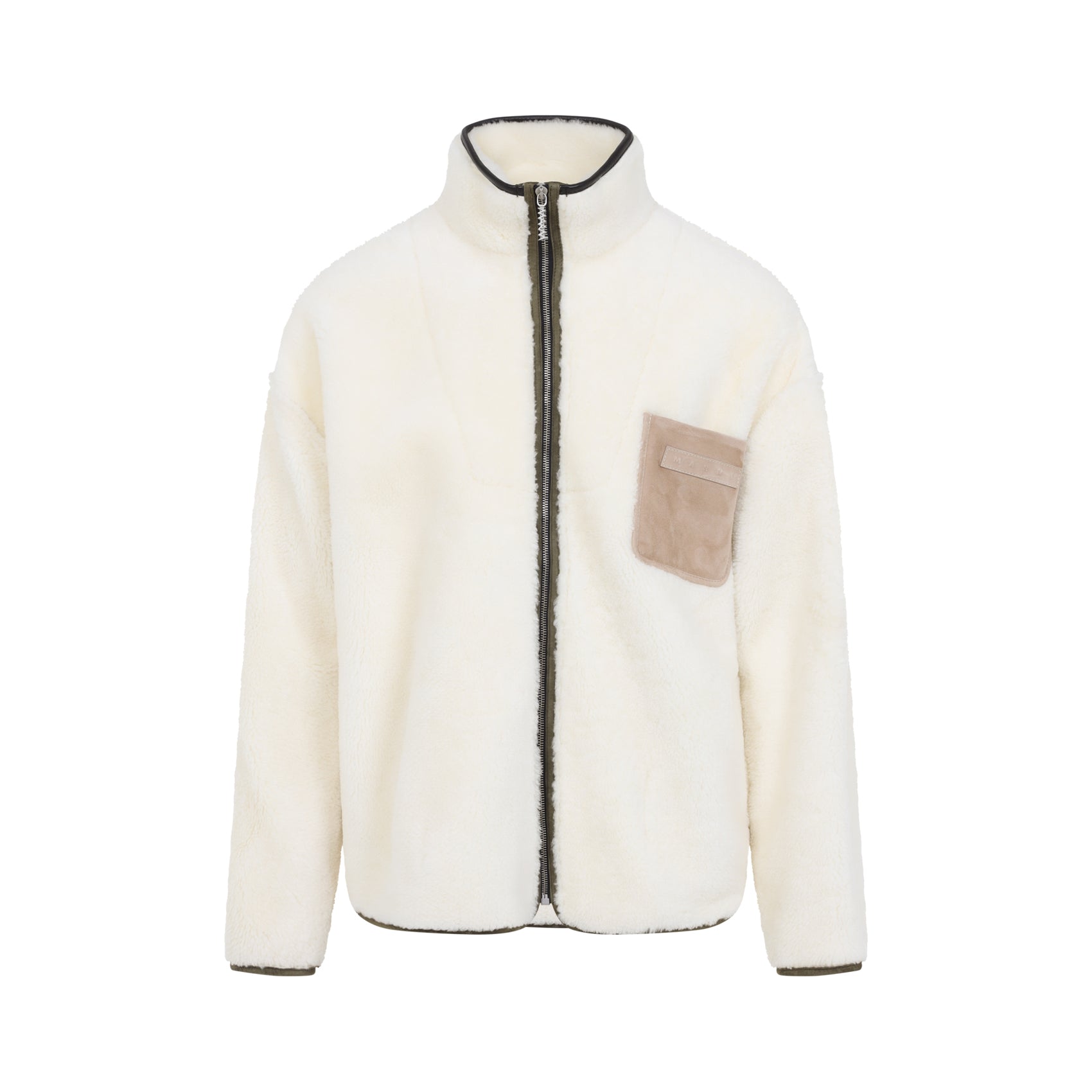 MARNI Men's Luxurious Lamb Leather Jacket