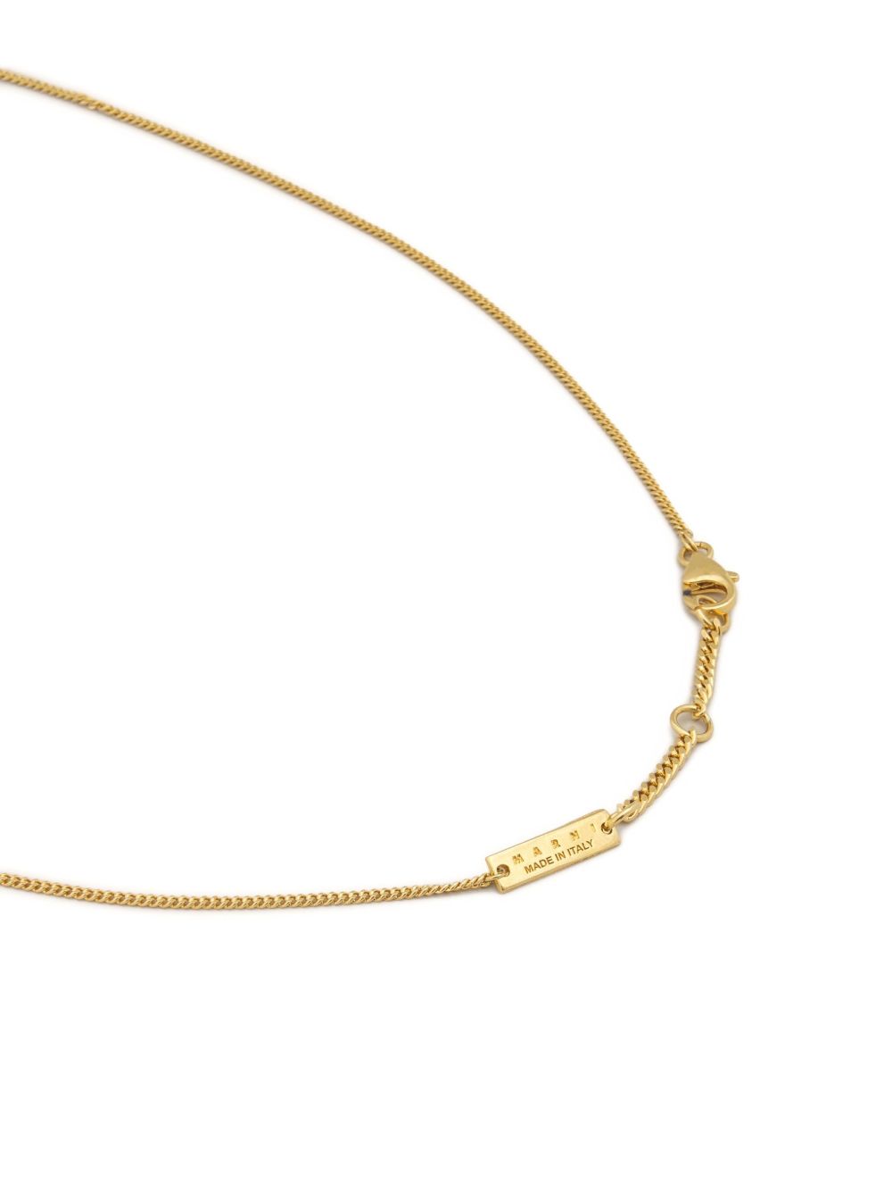 MARNI Elegant Bijoux Oro Mini Necklace