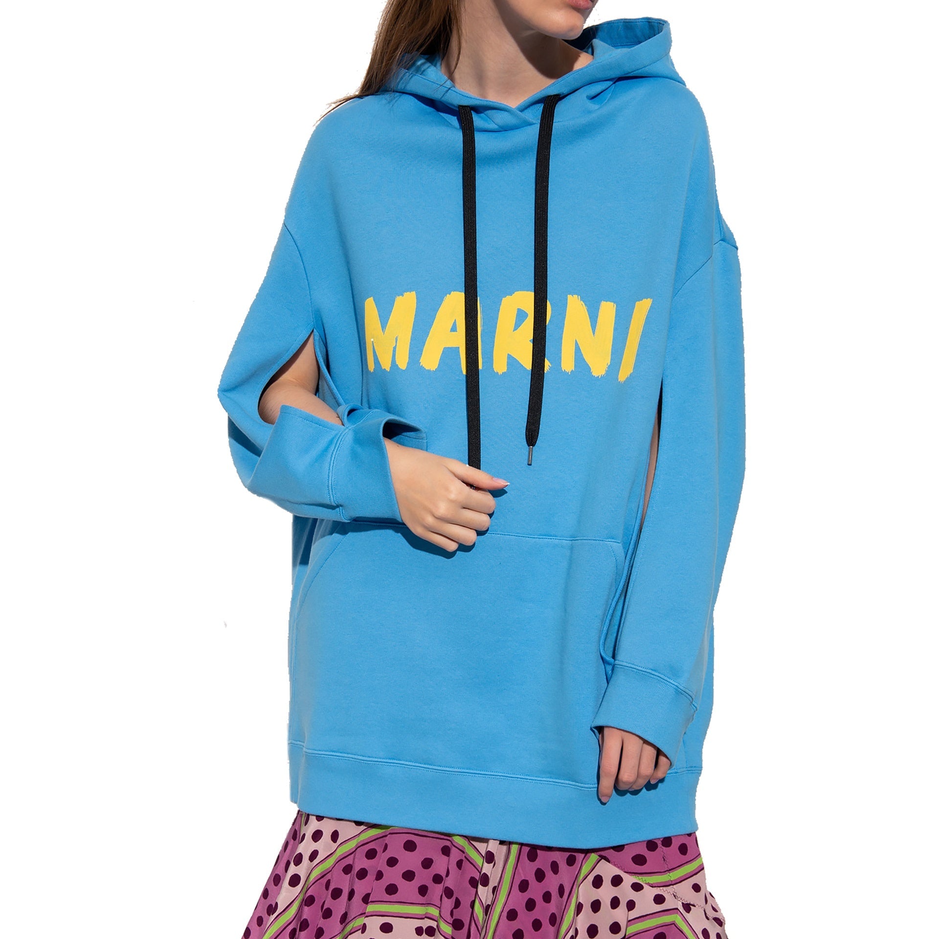 MARNI Oversized Hooded Sweatshirt for Women