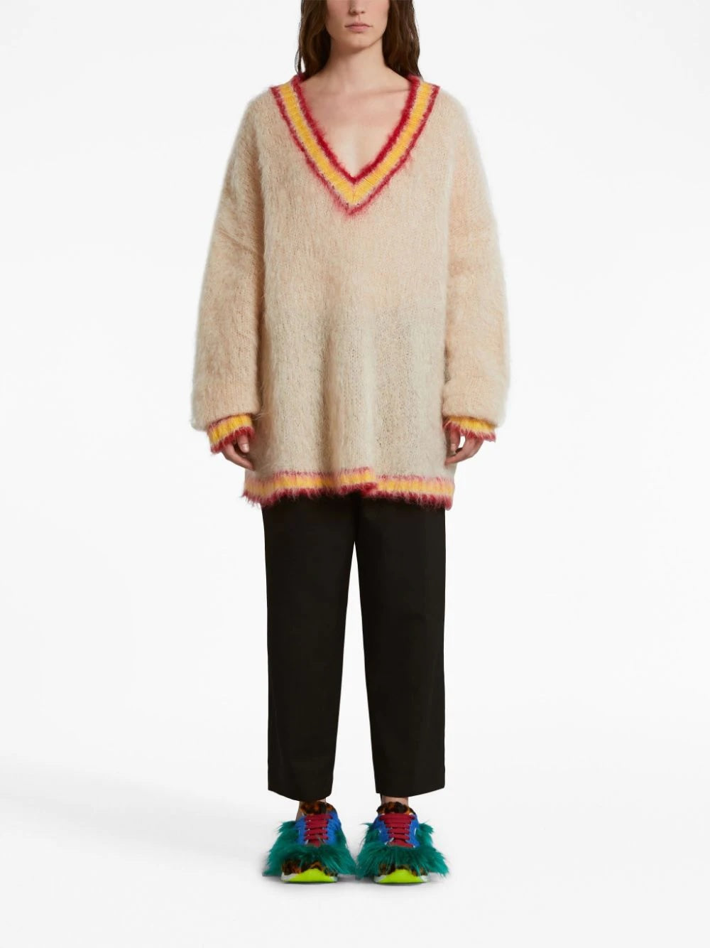 MARNI Luxurious Virgin Wool Trousers