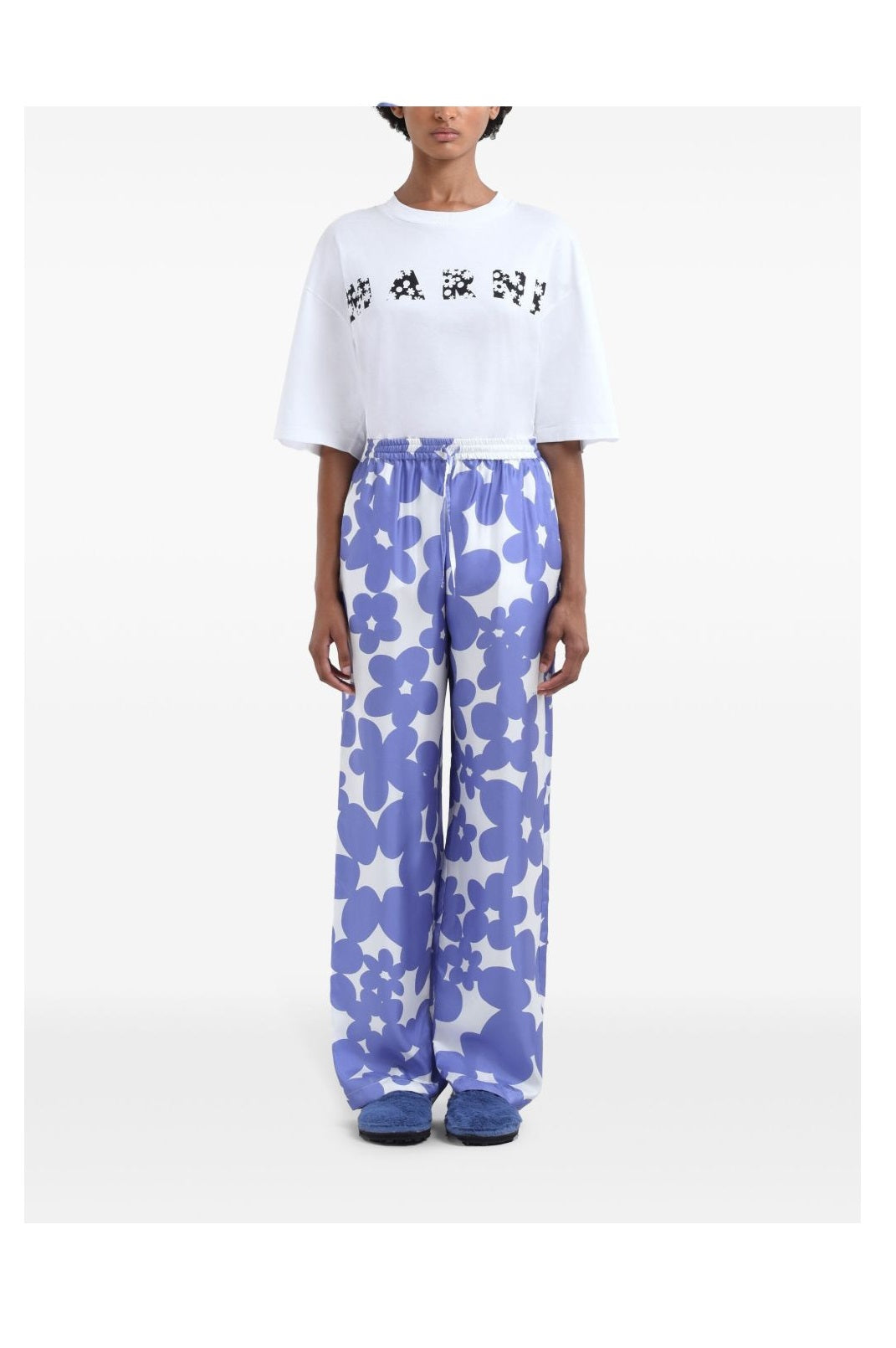 MARNI Elegant Silk Trousers for Women