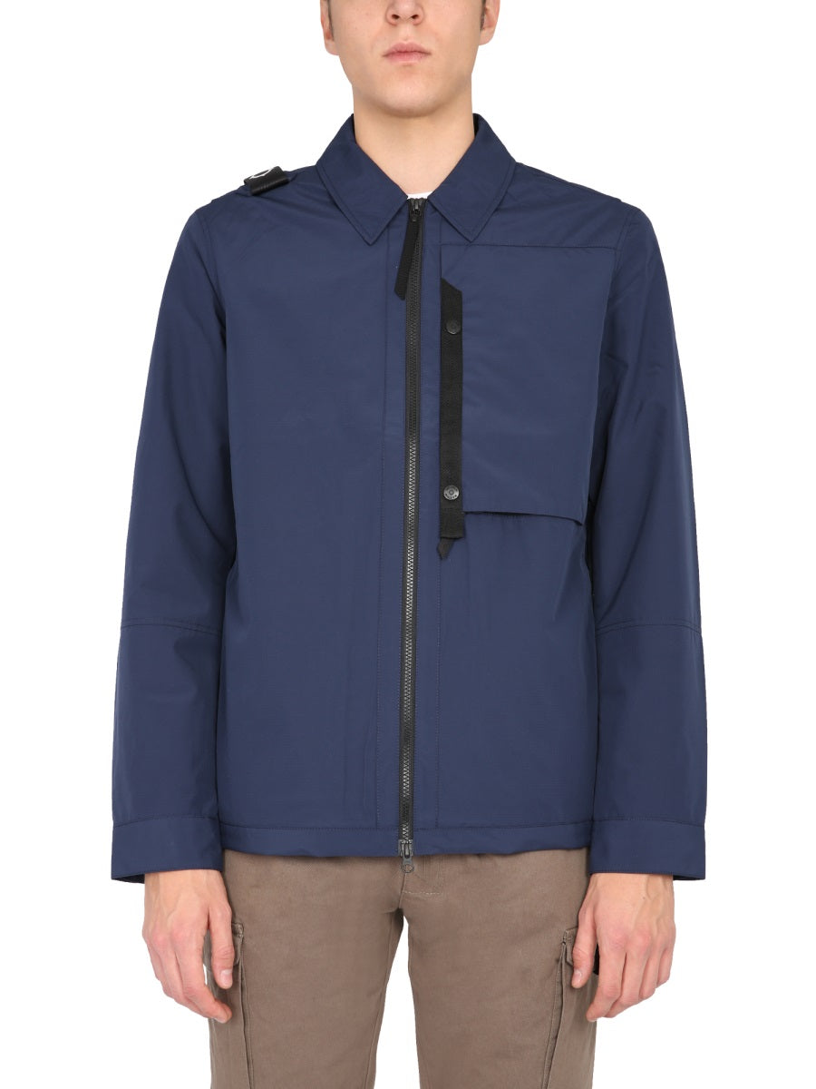 MA.STRUM Men's TPR Jacket with Pointed Collar