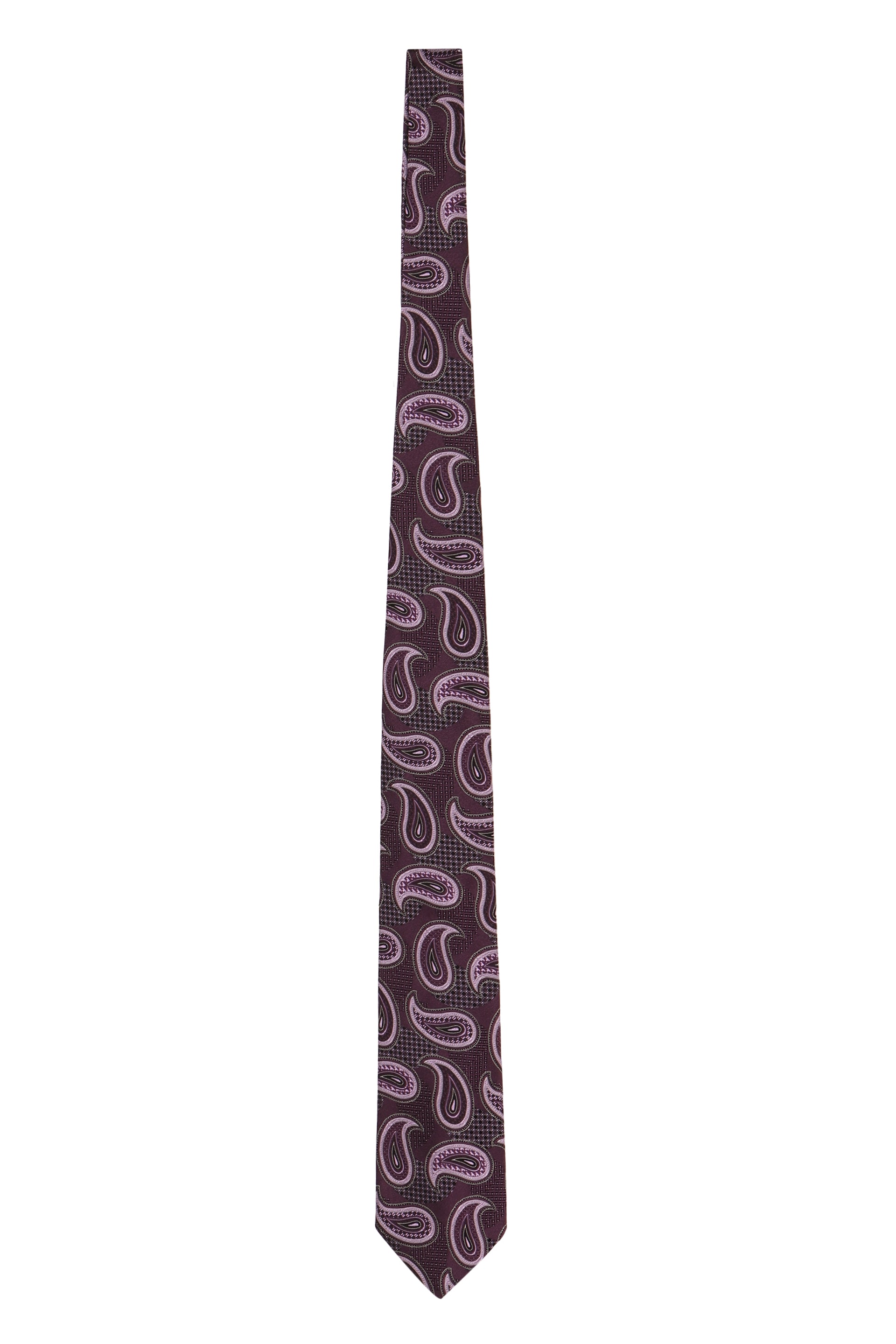 ETRO Elegant Jacquard Silk Tie - 8 cm Width
