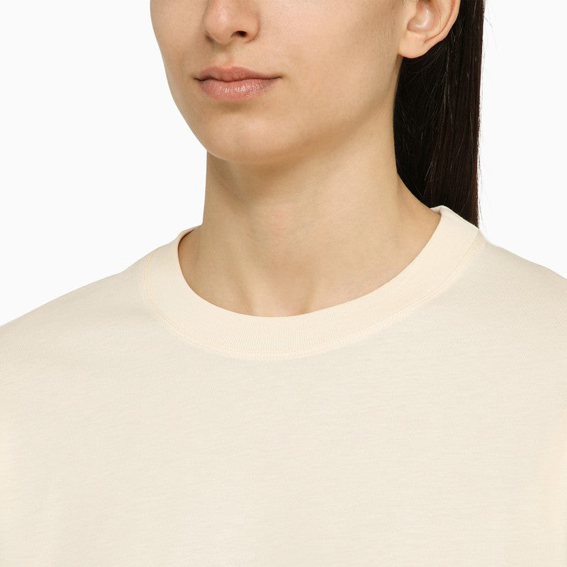 LOULOU STUDIO Cotton Crew-Neck Jumper for Women - SS24 Collection