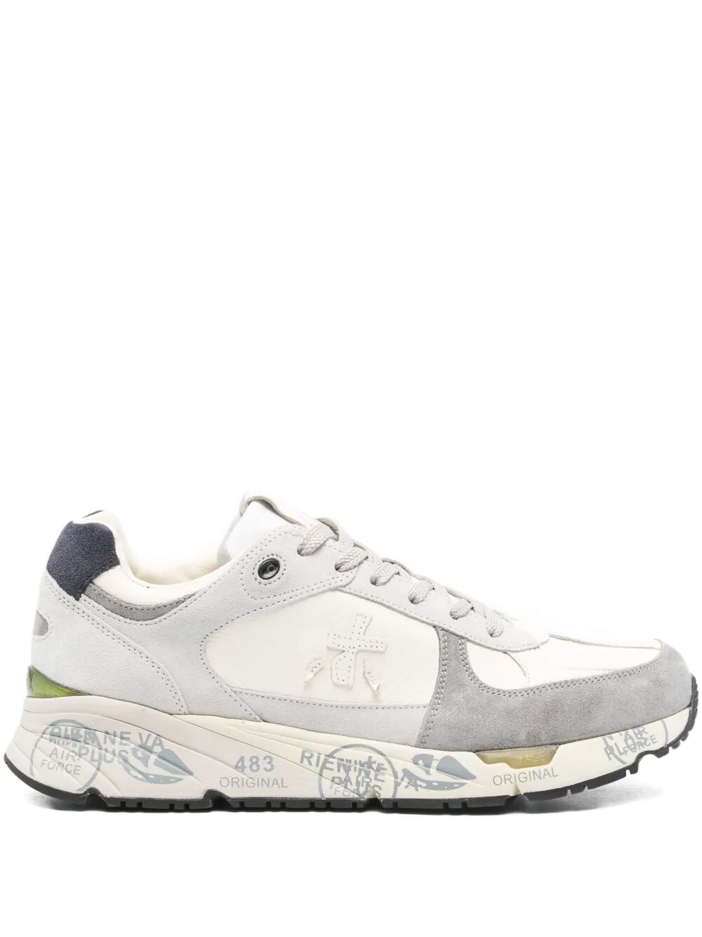 PREMIATA Stylish Leather/ Textile Sneakers for Men