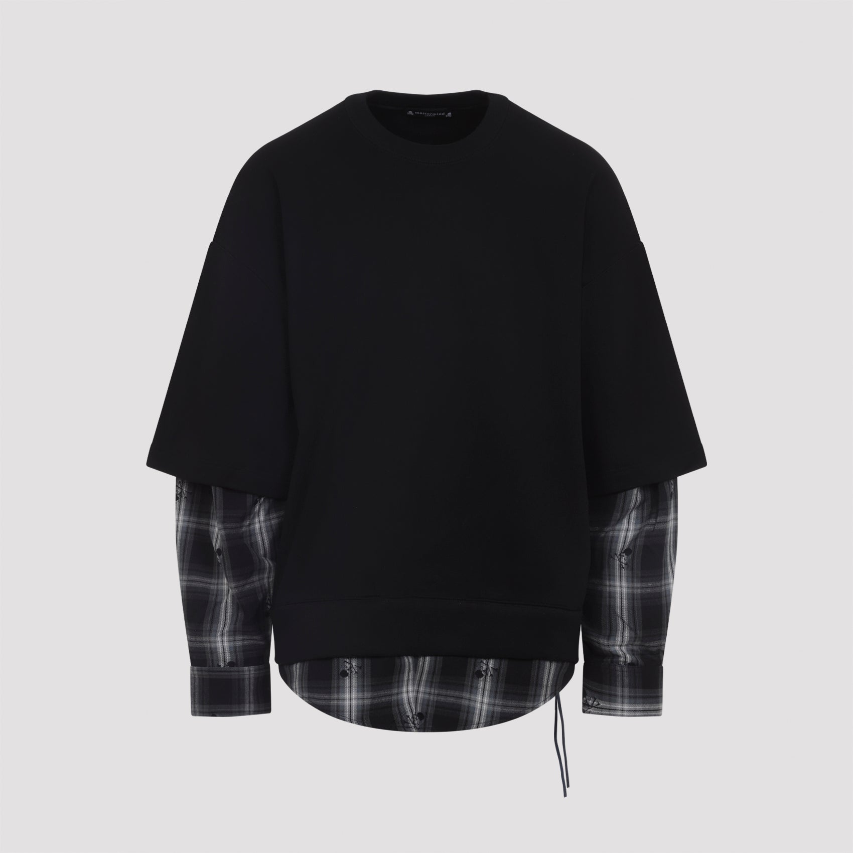 MASTERMIND Cozy Plaid Sweatshirt for Men
