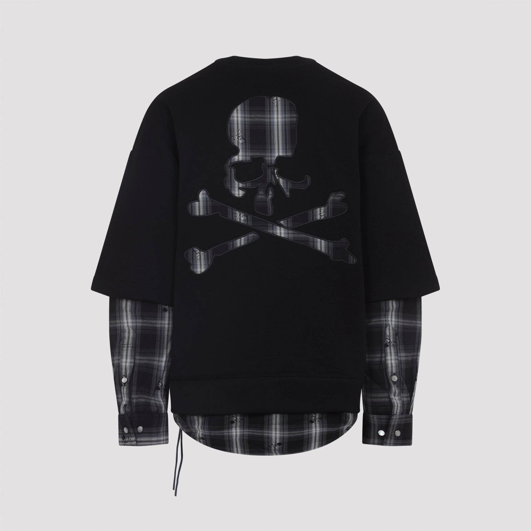 MASTERMIND Cozy Plaid Sweatshirt for Men