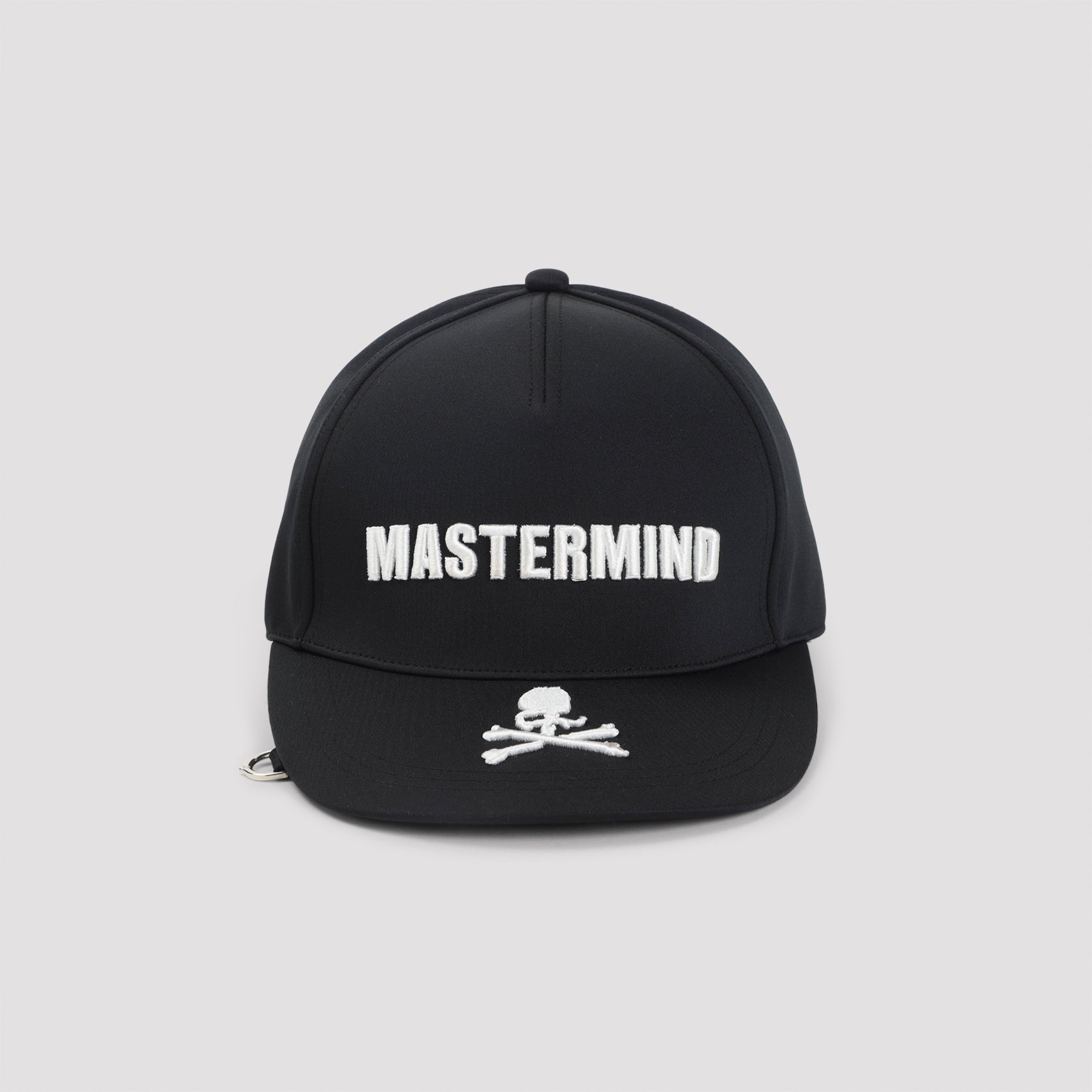 MASTERMIND Sleek Black Hat for Men - FW25 Collection