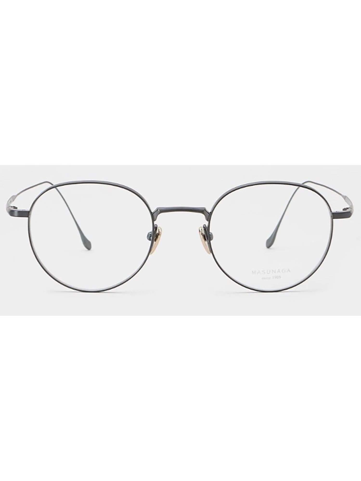 MASUNAGA Sophisticated Mini Optical Frames for Men - 145 mm Temple Size