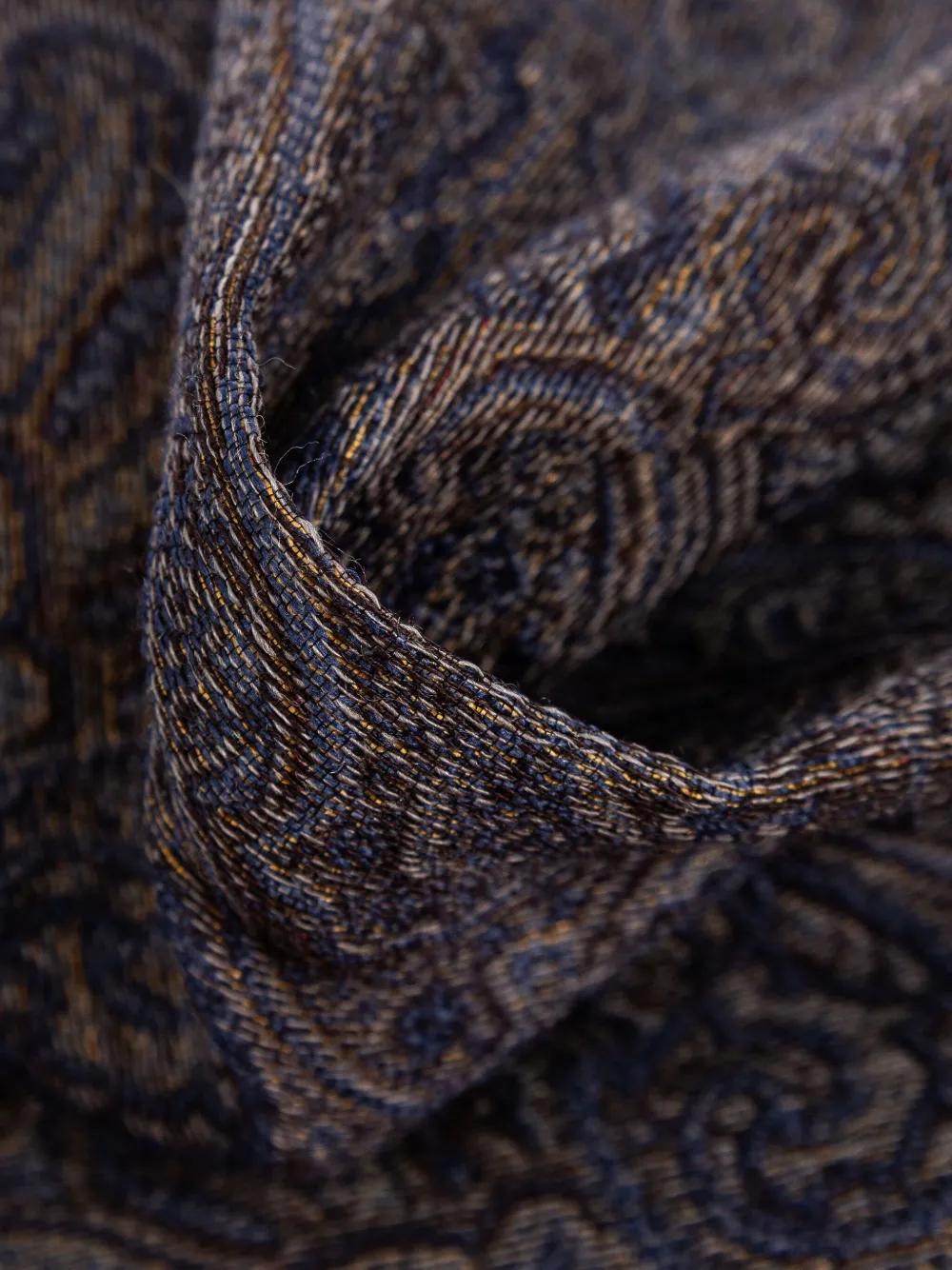 ETRO Paisley Pattern Fringed Scarf