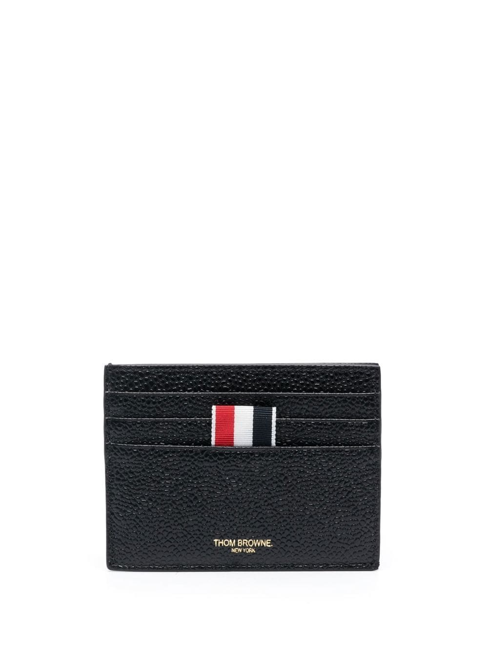 THOM BROWNE Men's Mini Leather Credit Card Case