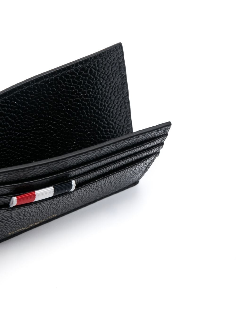 THOM BROWNE Men's Mini Leather Credit Card Case