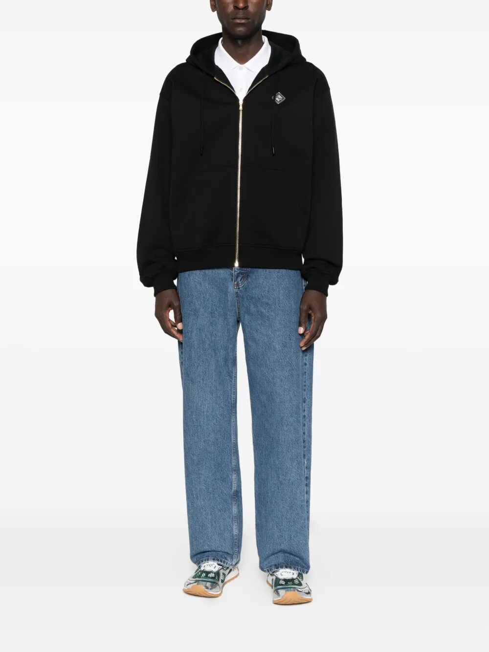 CASABLANCA Full Zip Hoodie for Men - FW25 Collection