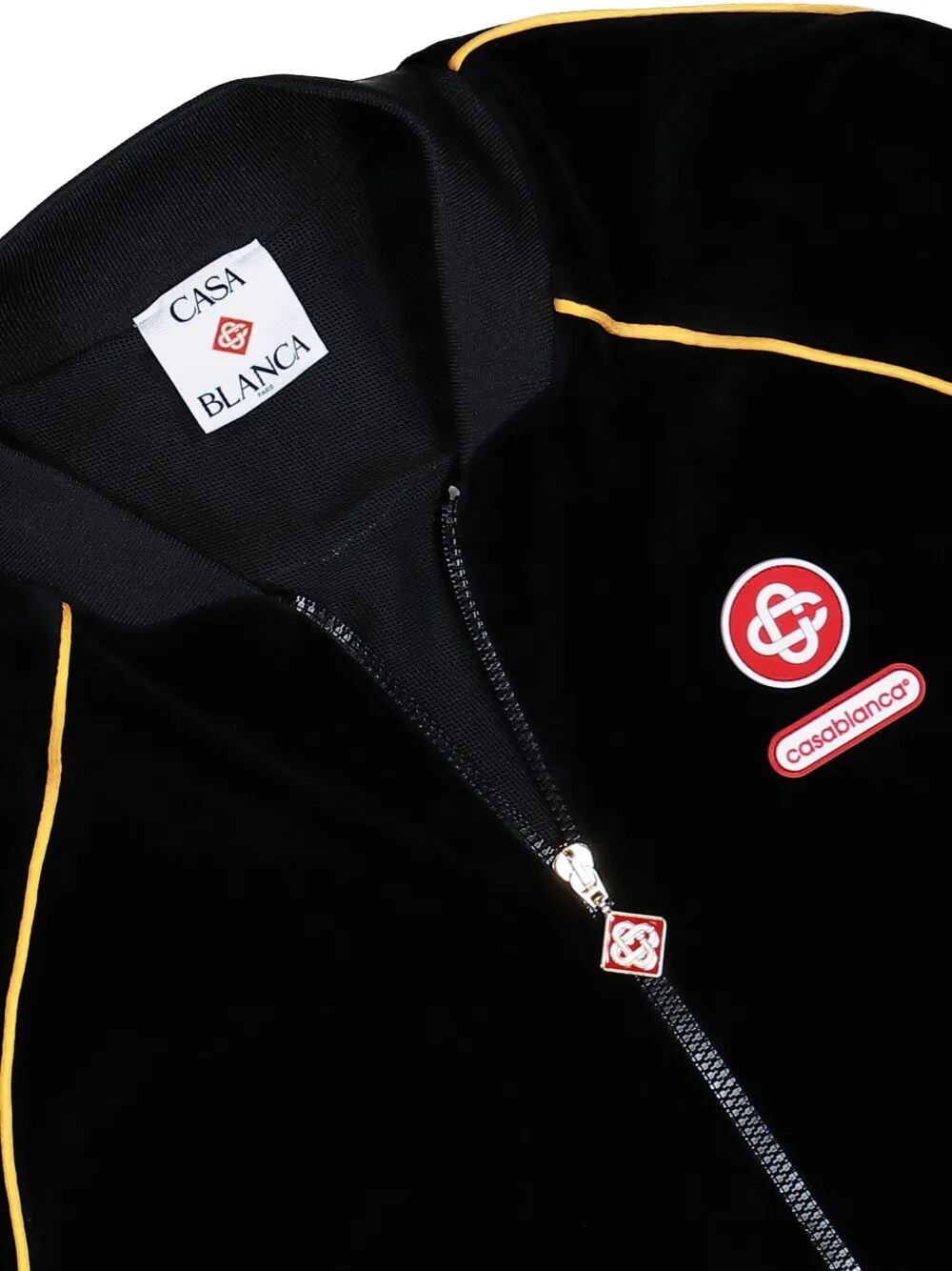 CASABLANCA Velour Track Jacket for Men - FW25