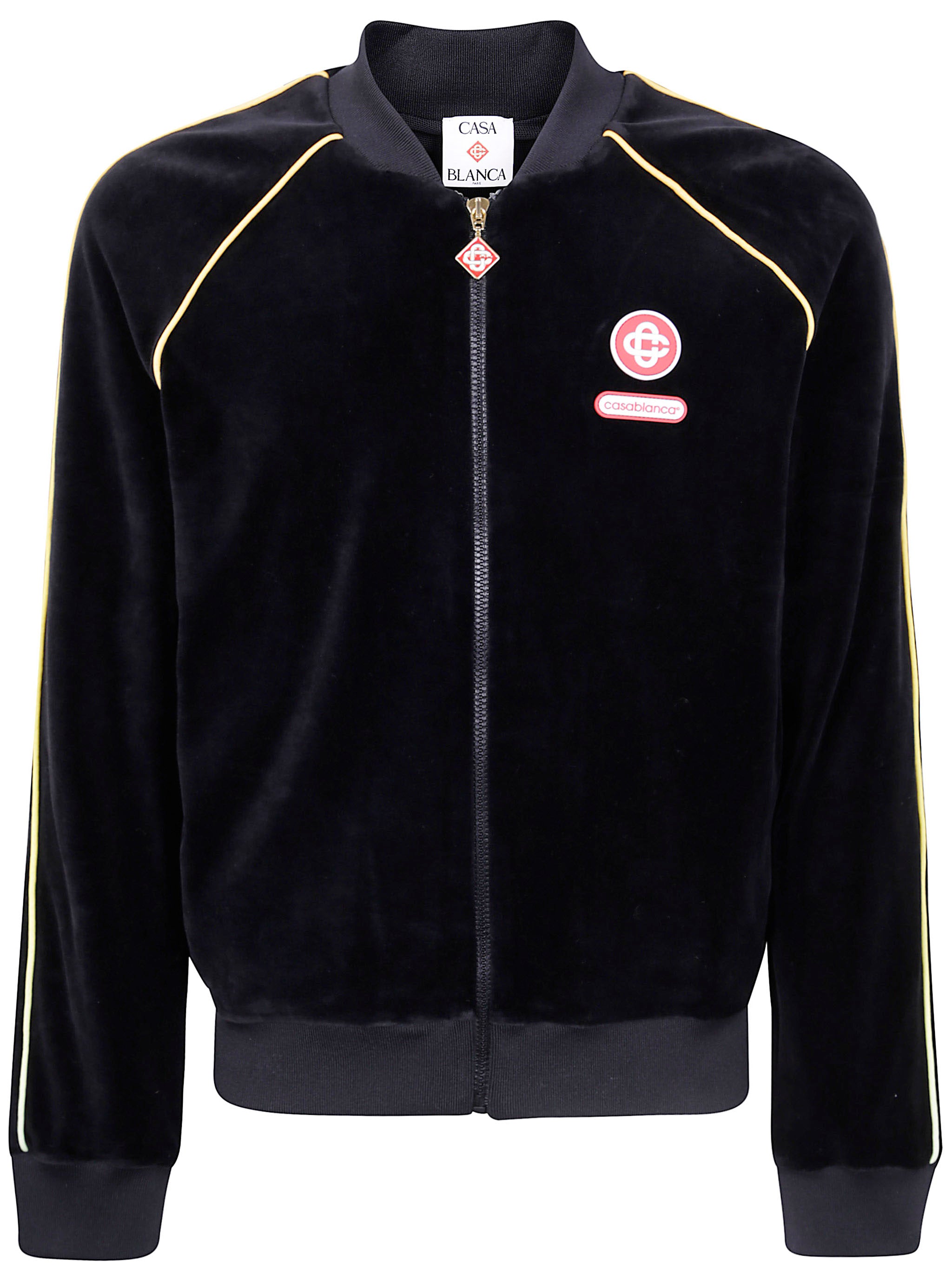 CASABLANCA Velour Track Jacket for Men - FW25