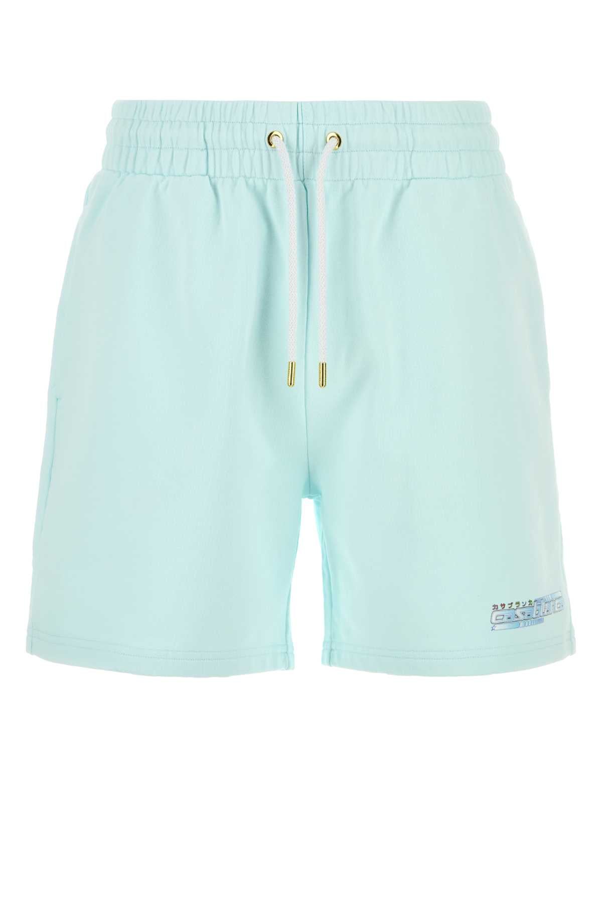 CASABLANCA Mini Cotton Bermuda Shorts