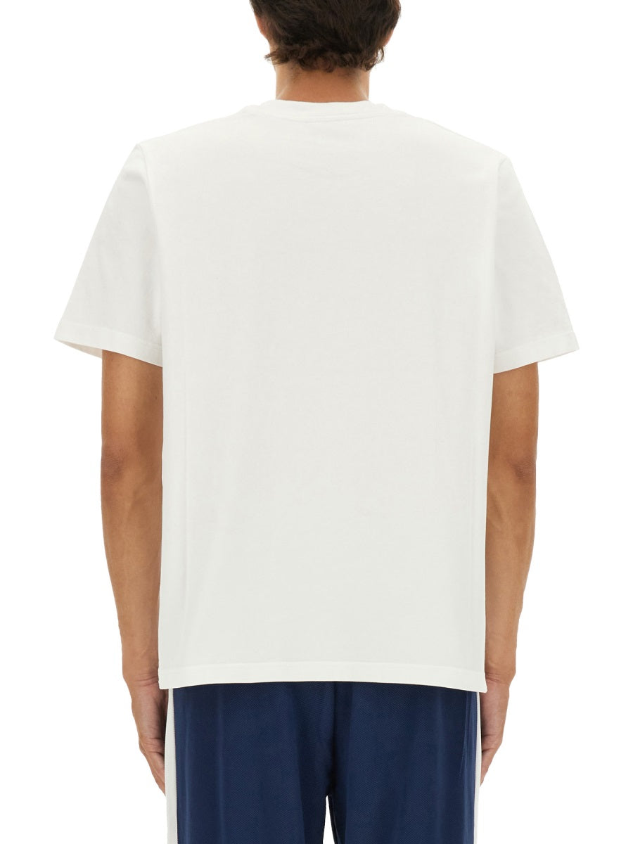 CASABLANCA Multicolour Organic Cotton T-Shirt for Men - FW25 Collection