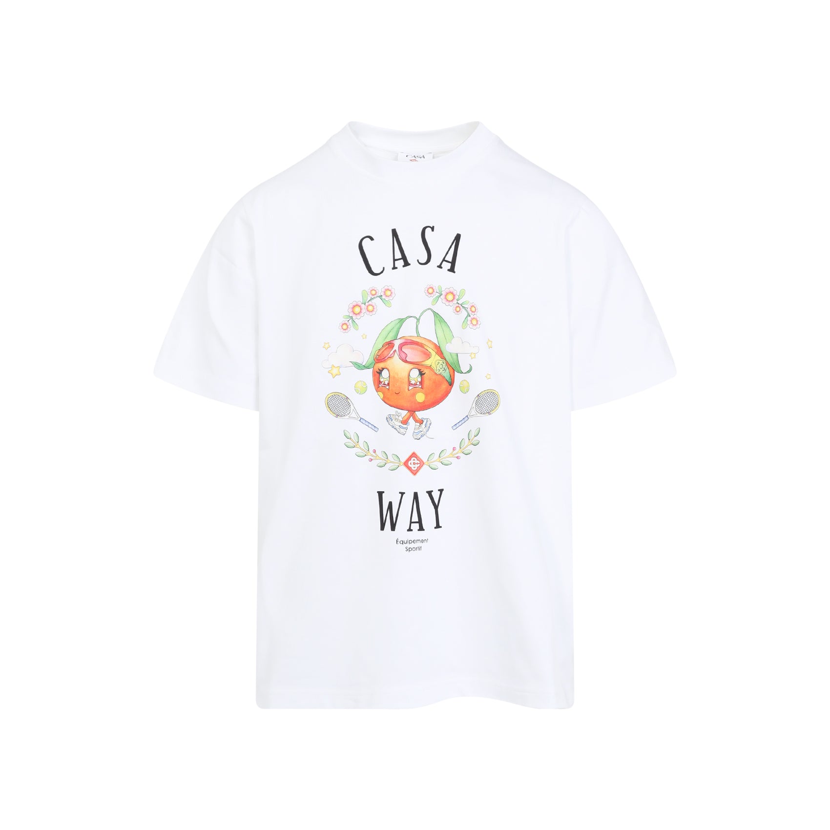 CASABLANCA Kawaii Graphic T-Shirt for Men - FW25 Collection