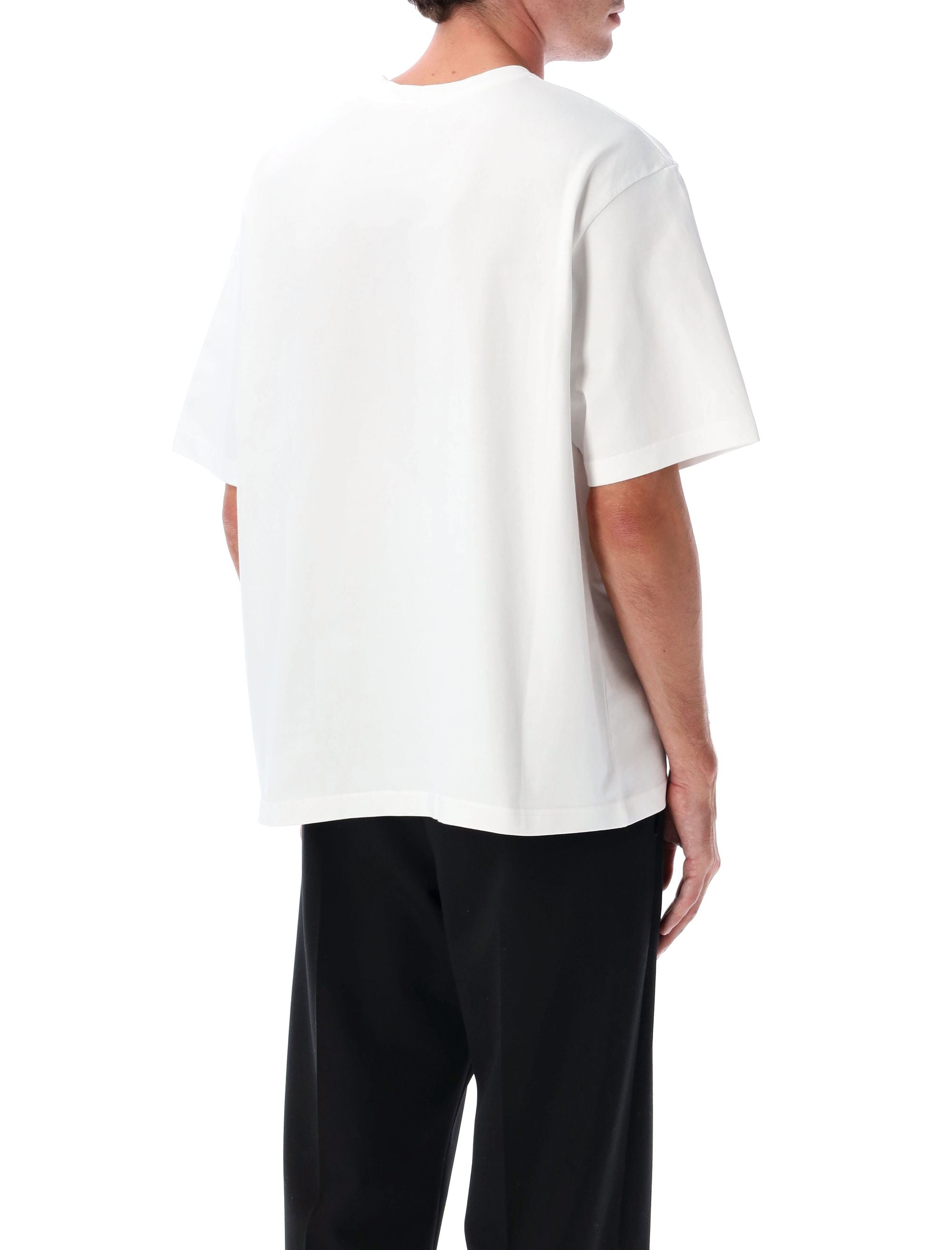 CASABLANCA Oversized Dragonfly Floral Printed T-Shirt - Fall/Winter 2025