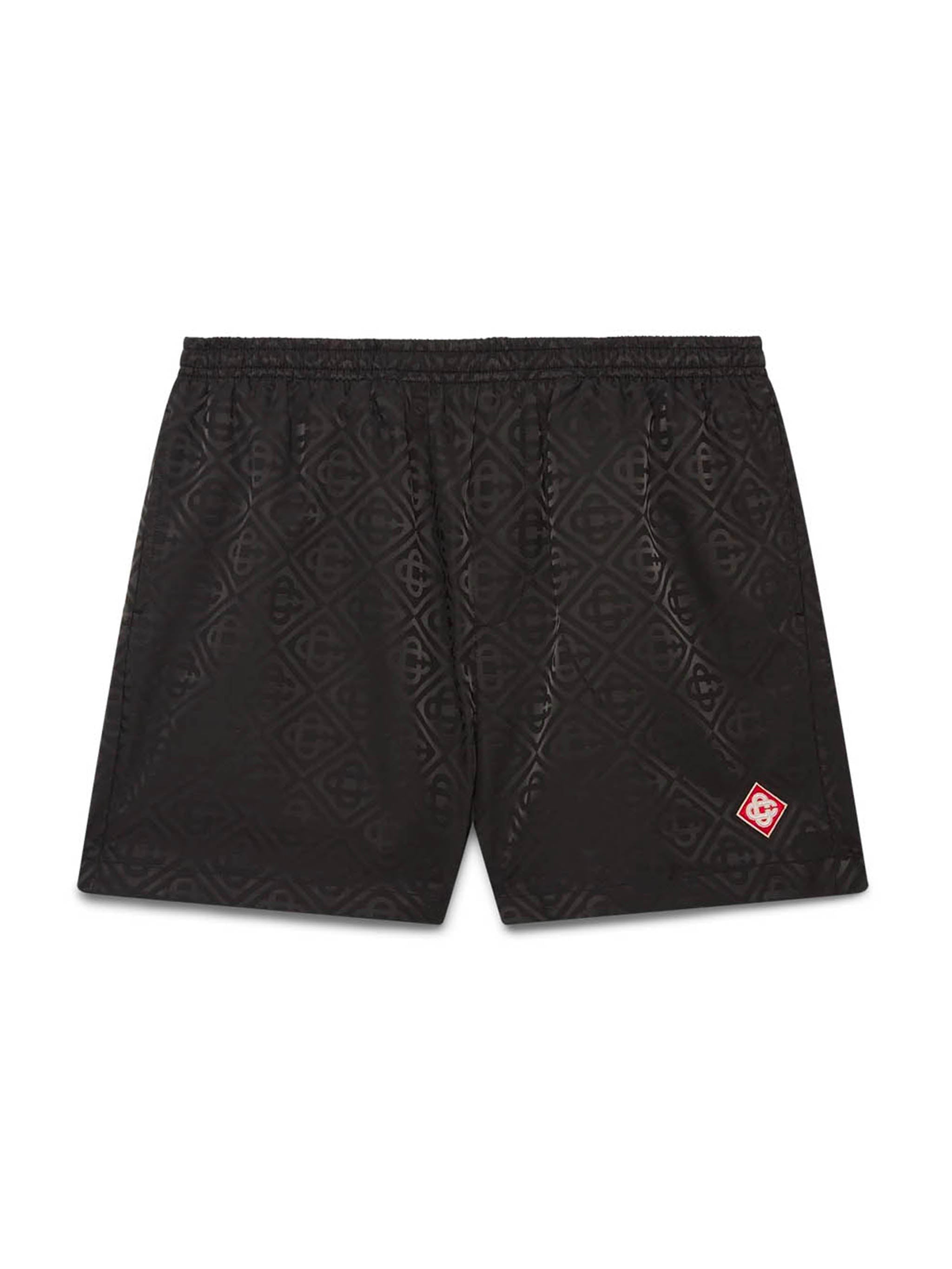 CASABLANCA Jacquard Monogram Mini Swim Shorts
