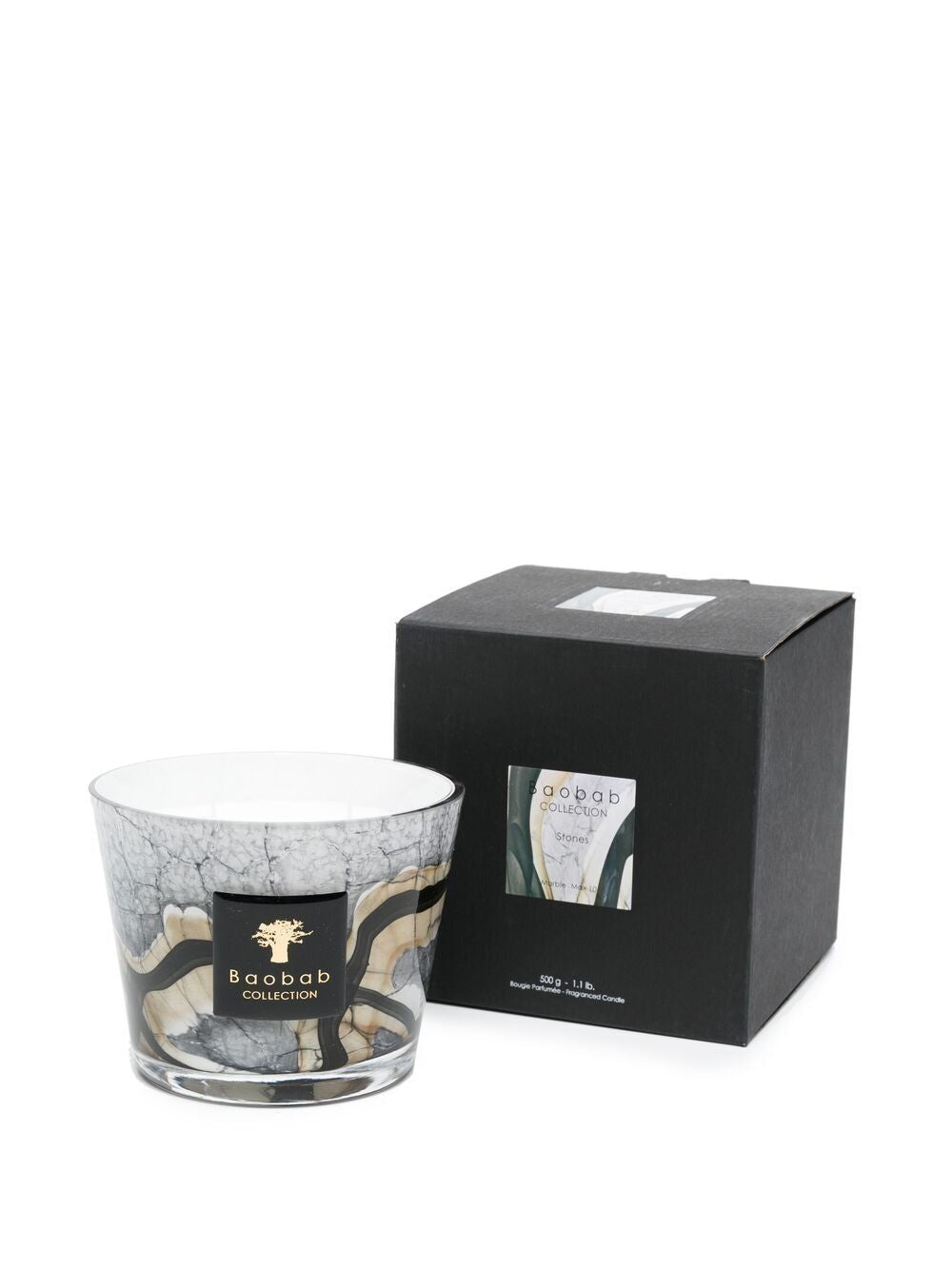 BAOBAB COLLECTION Marble Max 10 Candle - Mini Elegance