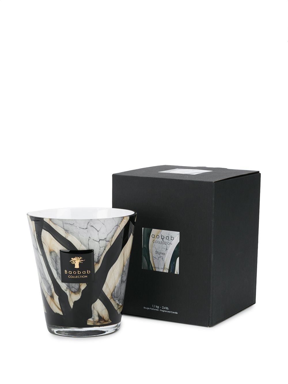 BAOBAB COLLECTION Marble Max 16 Mini Candle