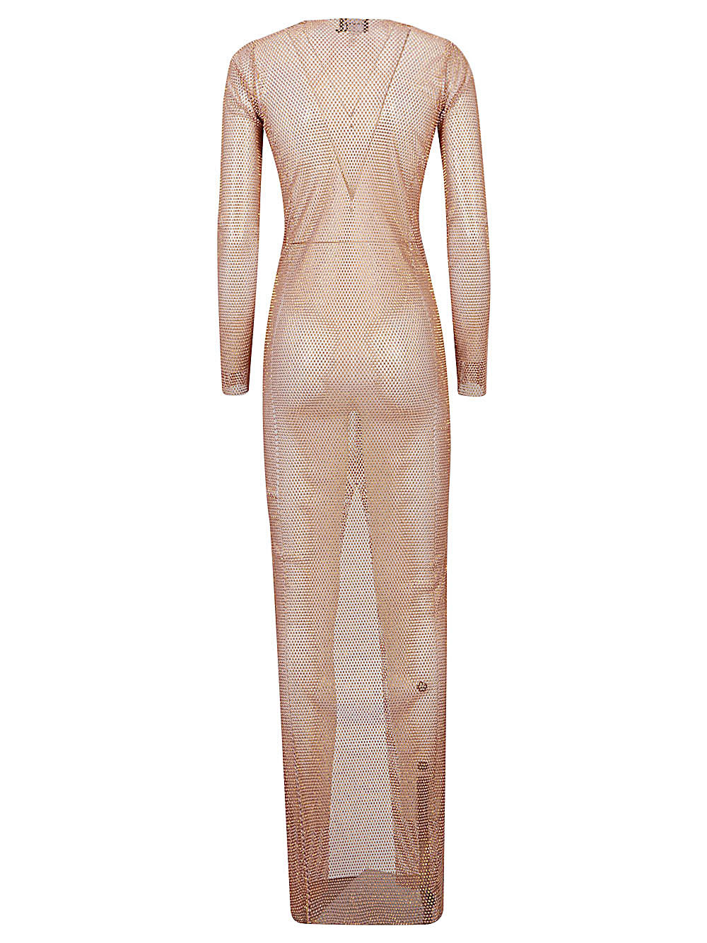 SANTA BRANDS Flower-Applique Long Dress