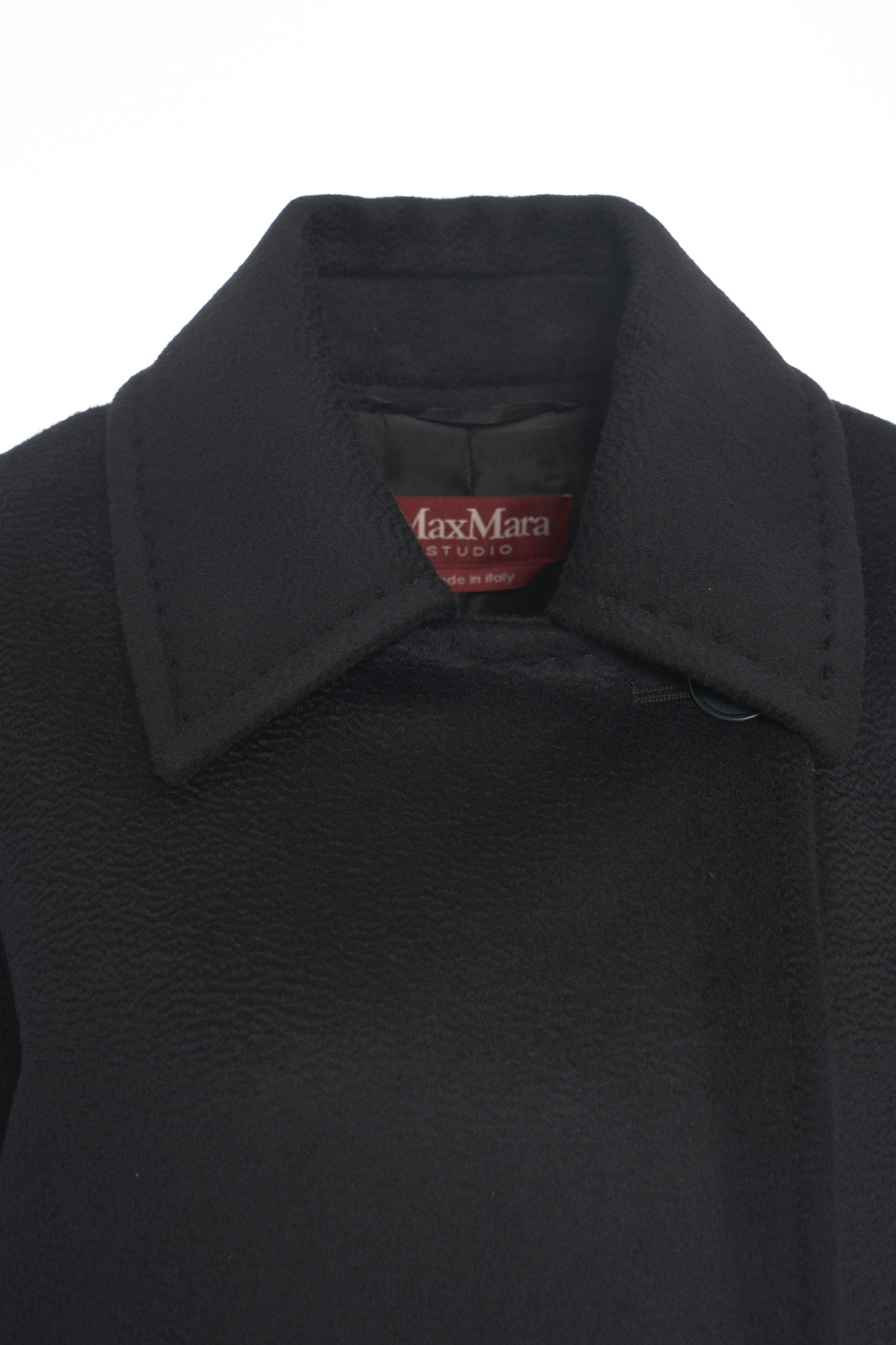 MAX MARA Elegant Wool Jacket with Cinched Waist for Women