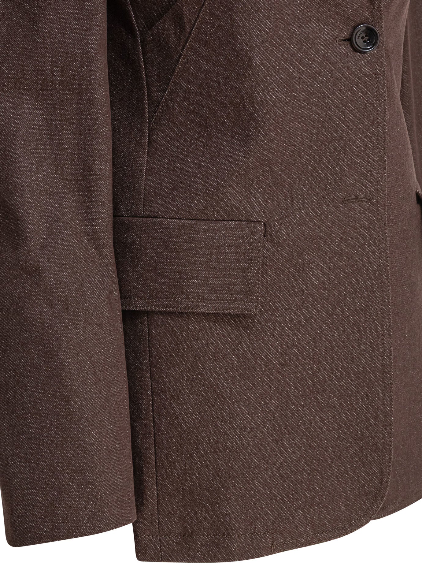 MAX MARA Denim-Effect Cotton Blazer for Women