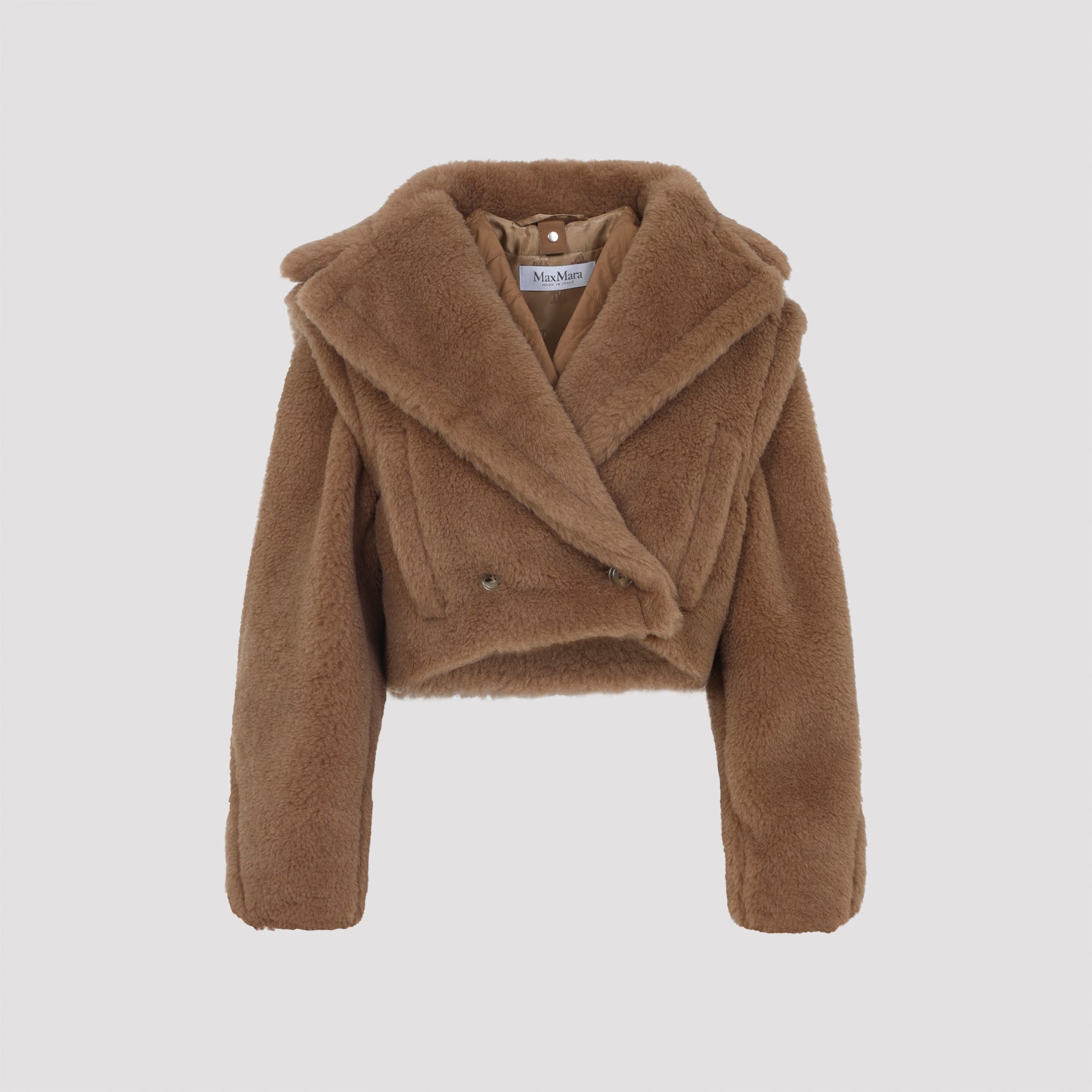 MAX MARA Elegant Camel Hair Jacket for Women - FW25