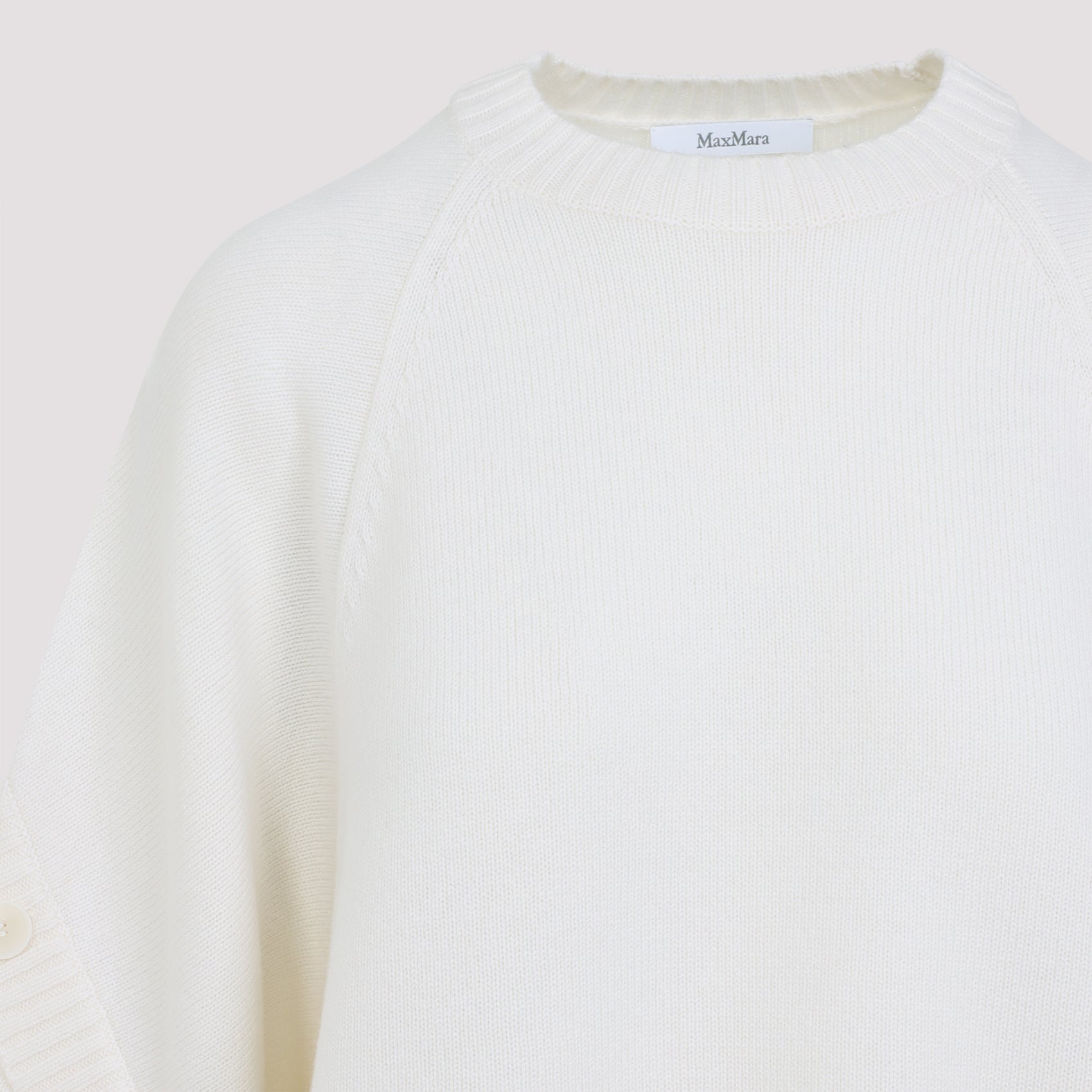 MAX MARA Luxury Wool-Cashmere Blend Sweater
