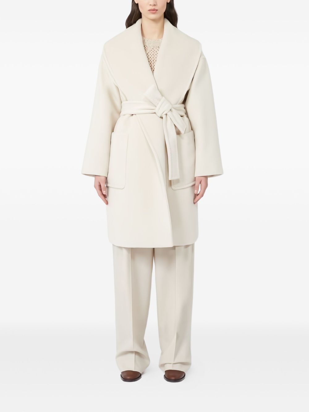 MAX MARA Oversized Belted Jacket for Women