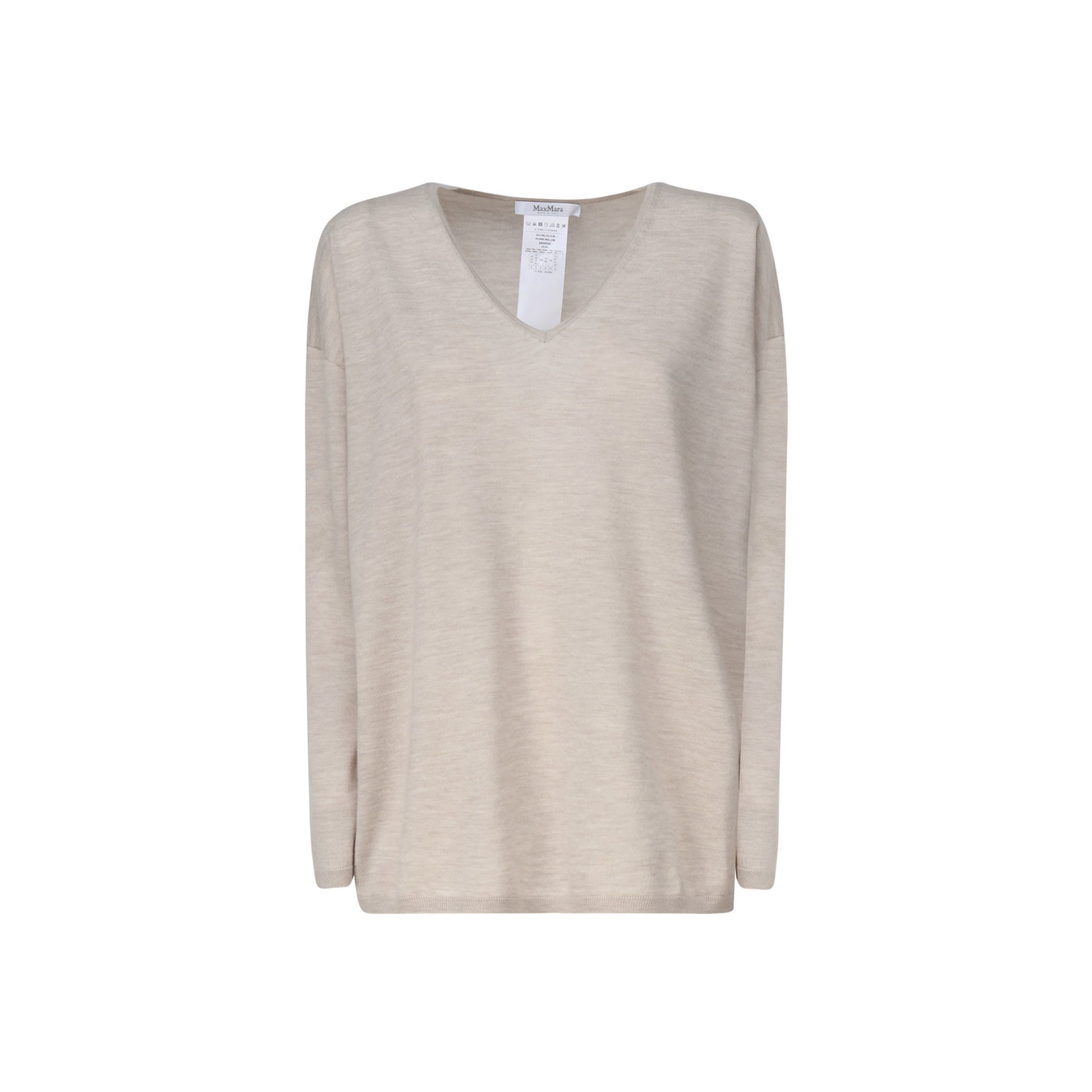 MAX MARA Chic Oversized V-Neck Jumper