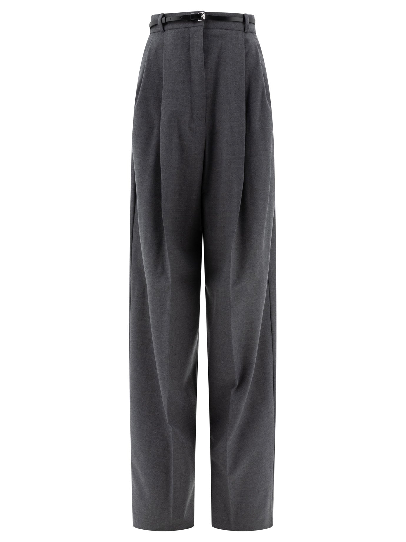 MAX MARA SPORTMAX Oversized Stretch Wool Trousers for Women