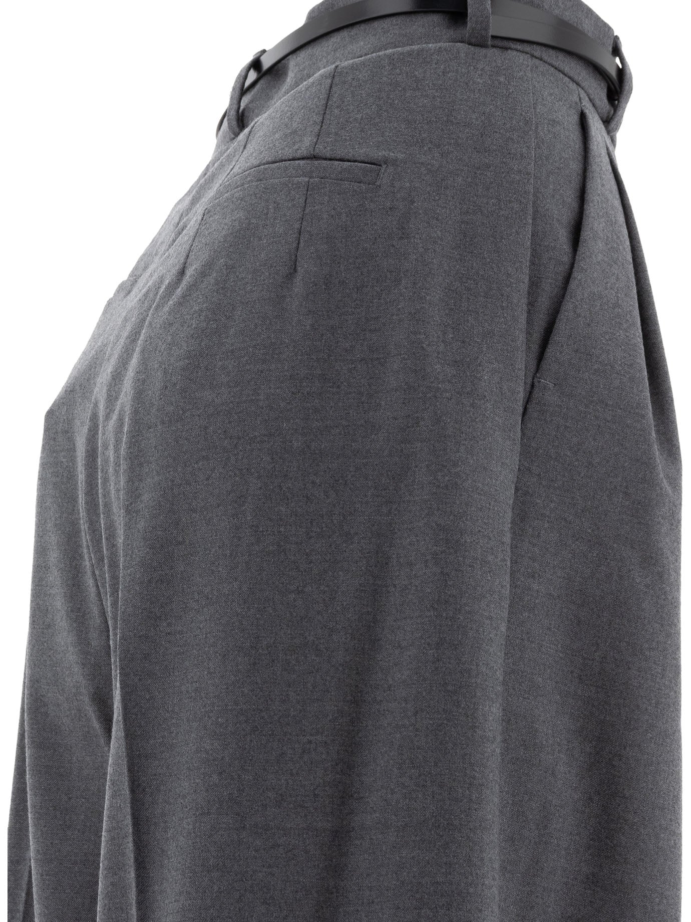 MAX MARA SPORTMAX Oversized Stretch Wool Trousers for Women