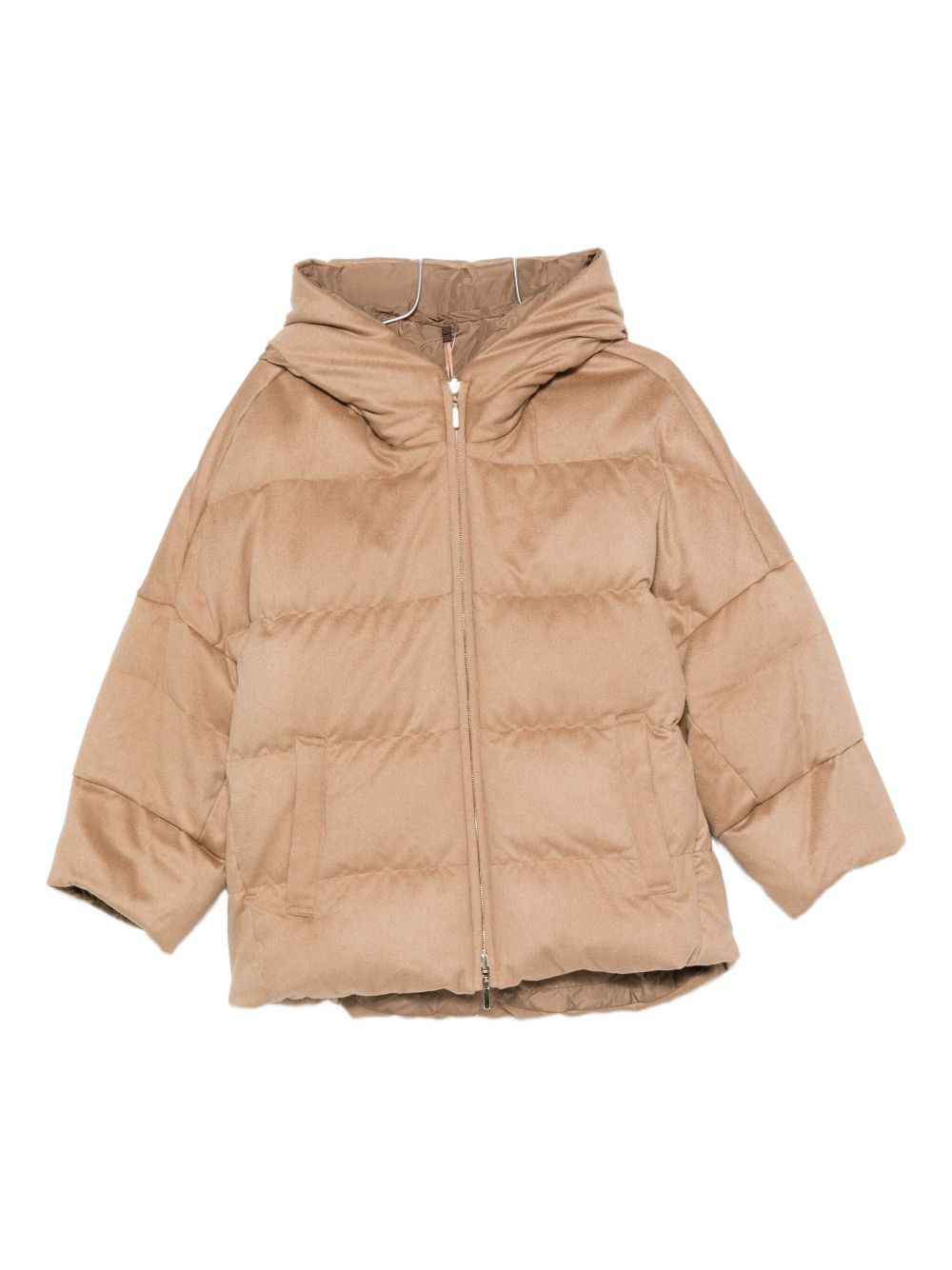 MAX MARA THE CUBE Reversible Hooded Down Jacket