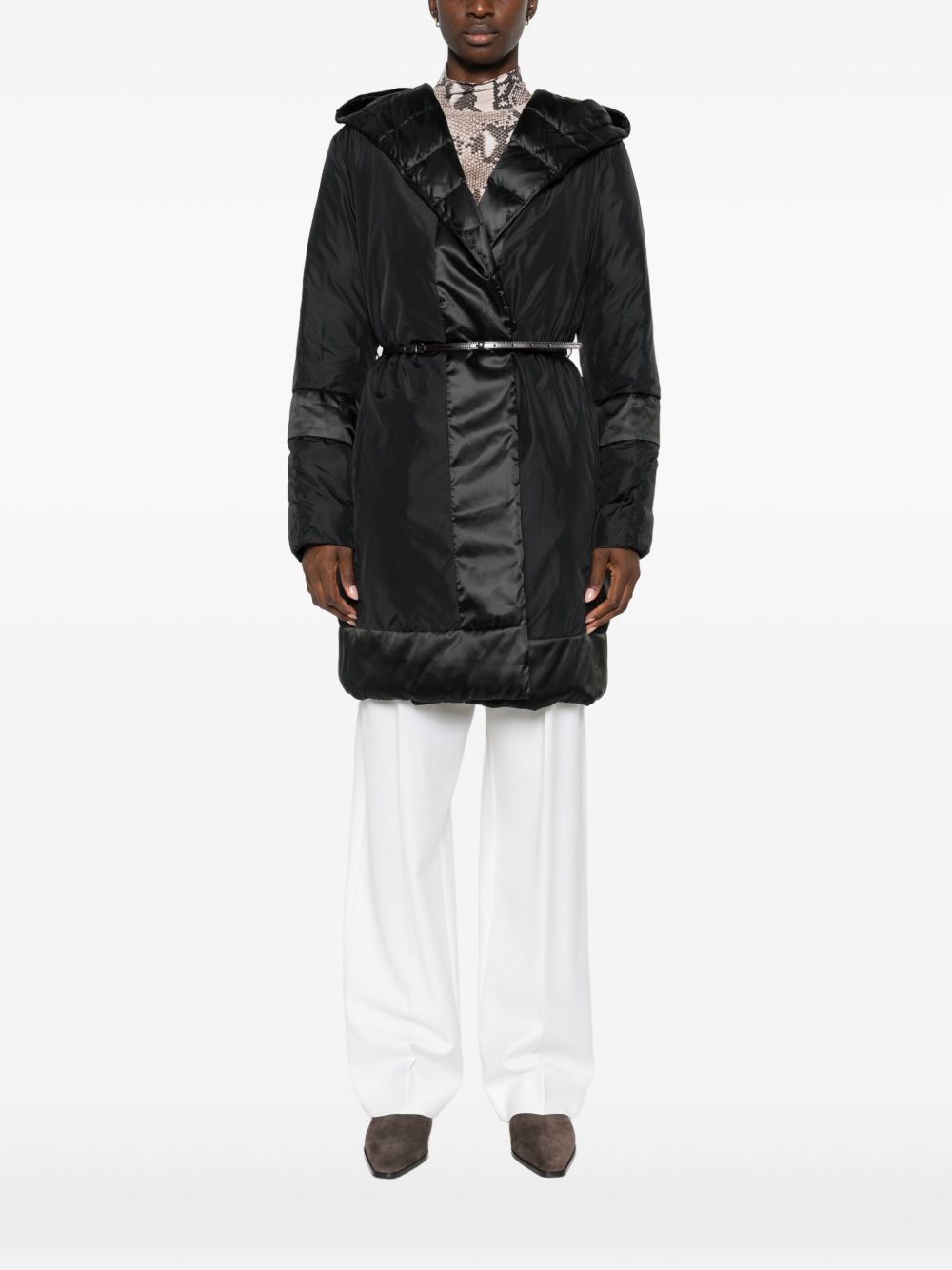 MAX MARA THE CUBE Reversible Midi Down Jacket for Women