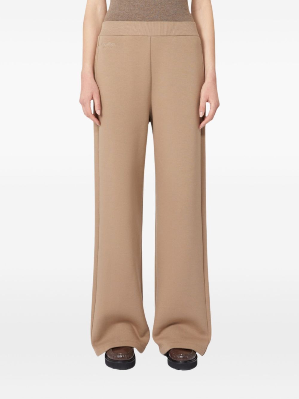 MAX MARA Brushed Cotton Trousers for Women - FW25