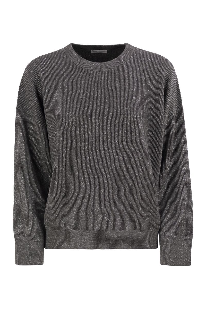 BRUNELLO CUCINELLI Cotton Crewneck Sweater for Women - FW25 Collection