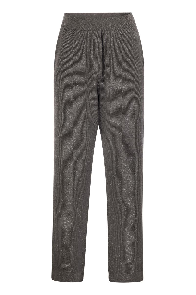 BRUNELLO CUCINELLI Chic Cotton Trousers for Women - FW25